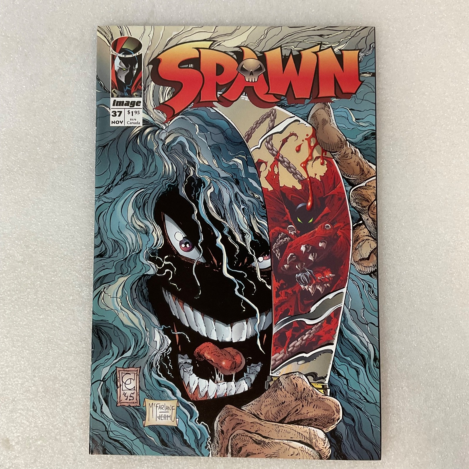 Spawn #37 Image Comics Nov 1995 Todd McFarlane Alan Moore Greg Capullo - Image 1