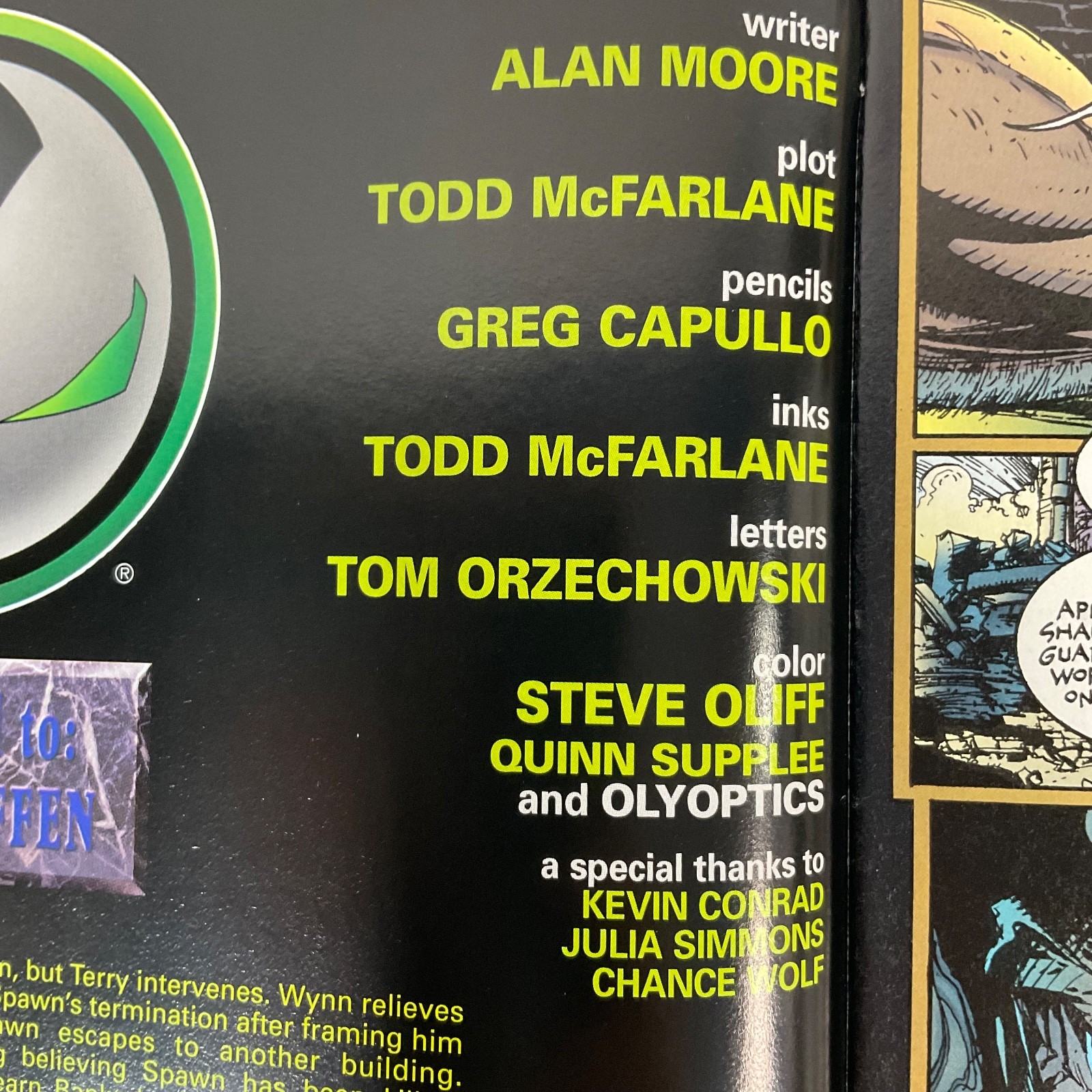 Spawn #37 Image Comics Nov 1995 Todd McFarlane Alan Moore Greg Capullo - Image 4