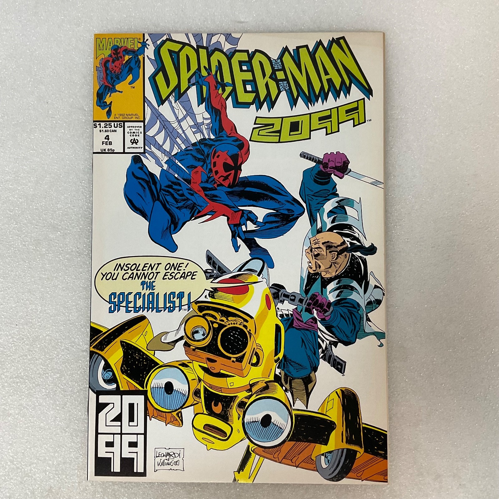 Spider-Man 2099 #4 Feb 1993 Marvel Comic The Specialist Story Peter David - Image 1
