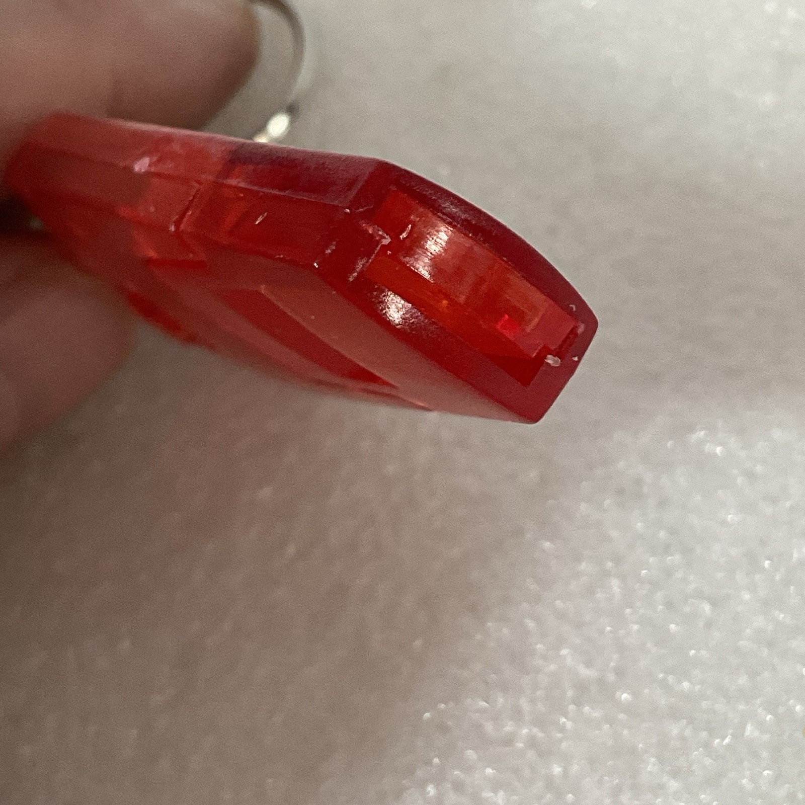 Storage Plus Red LED Flashlight Whistle Keychain Safety Promo - Image 6