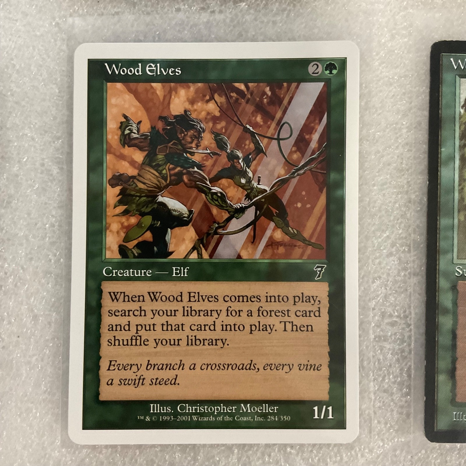 MTG 20 Card Green Lot Mixed Sets Yavimaya Wurm Yeva's Forcemage - Image 8