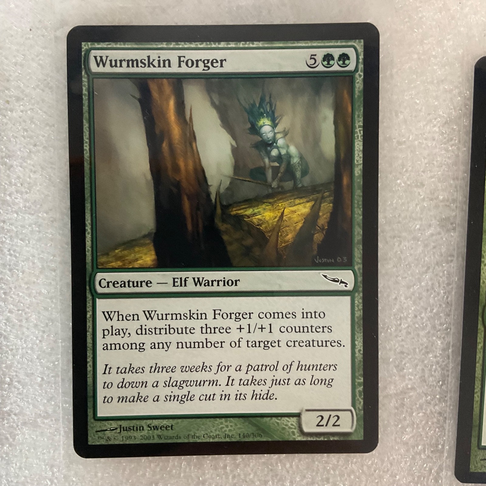 MTG 20 Card Green Lot Mixed Sets Yavimaya Wurm Yeva's Forcemage - Image 18