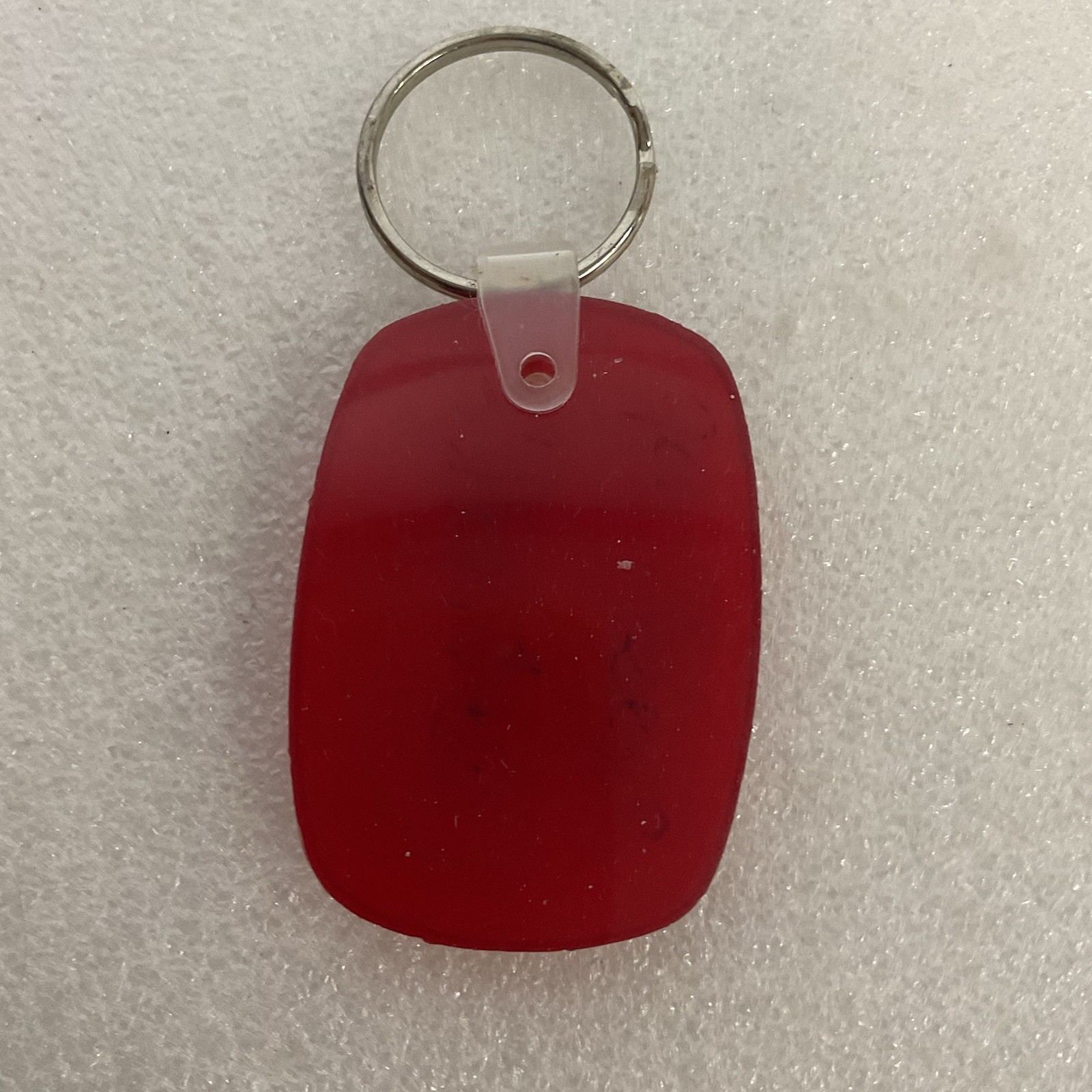 Vintage Action Transmission Provo UT Red Plastic Keychain ASE ATRA Promo Key Fob - Image 2