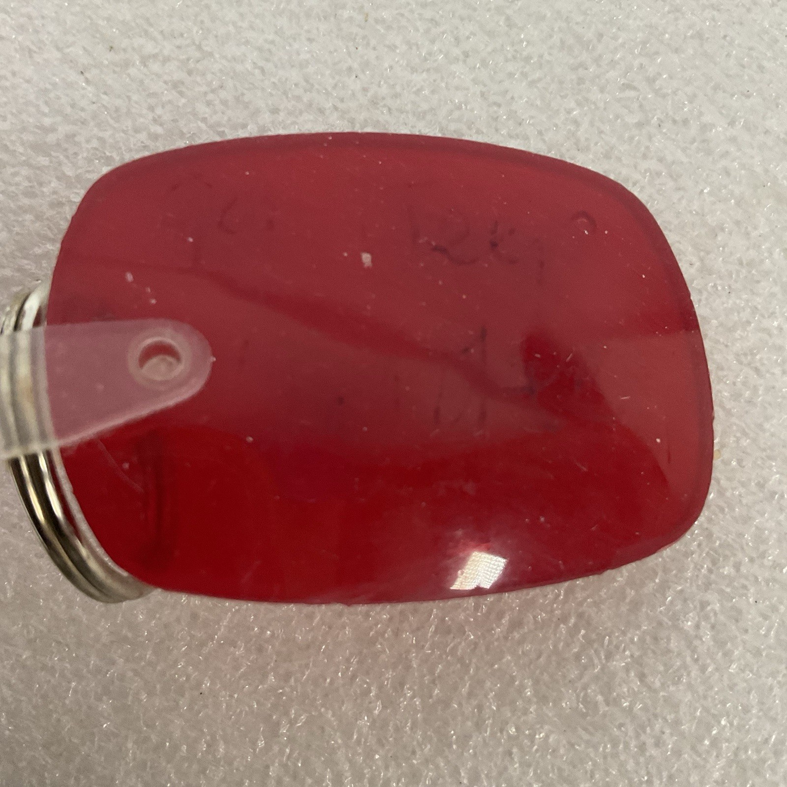 Vintage Action Transmission Provo UT Red Plastic Keychain ASE ATRA Promo Key Fob - Image 4