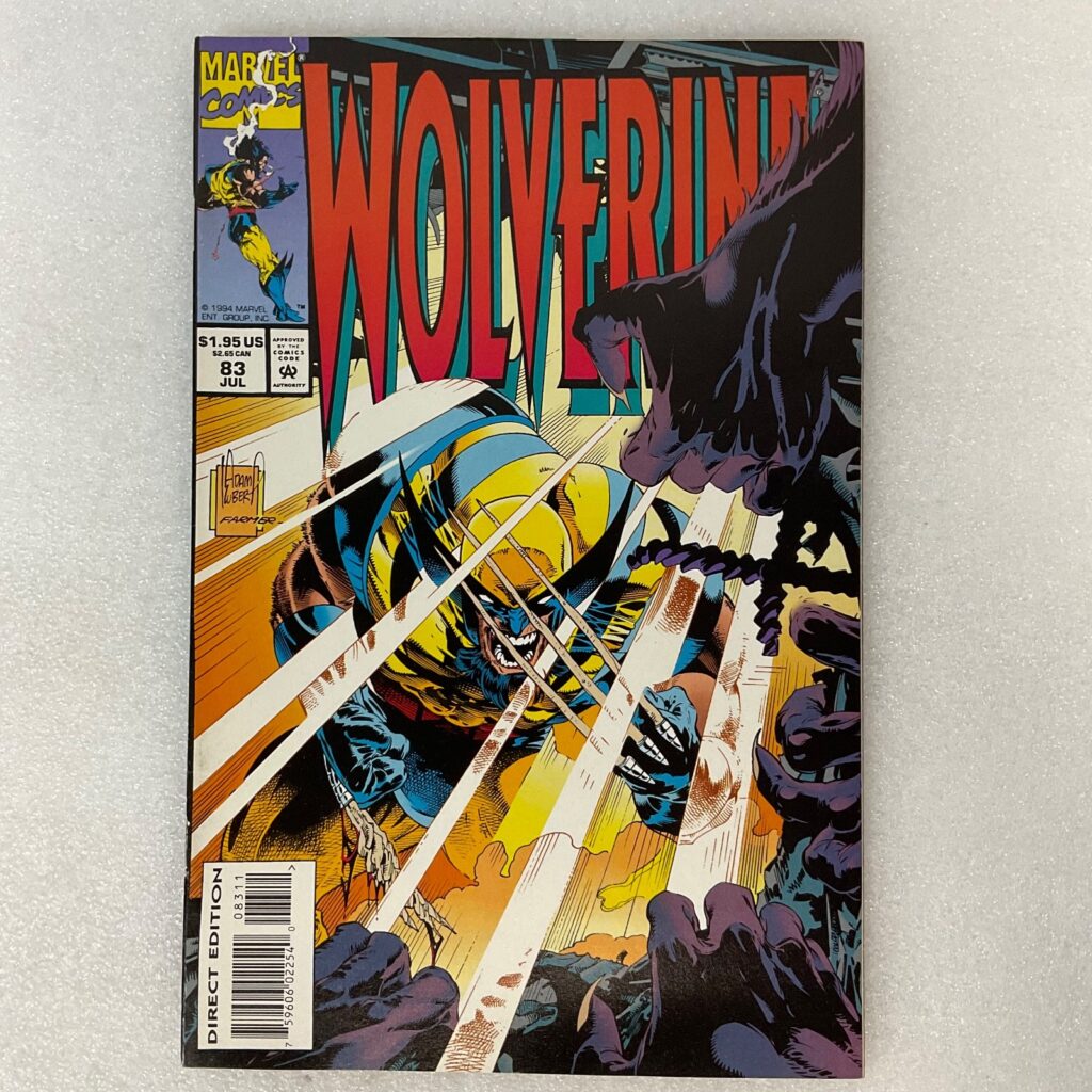 Wolverine #83 Jul 1994 Marvel Comics Direct Edition Adam Kubert Cover Vintage - Image 1