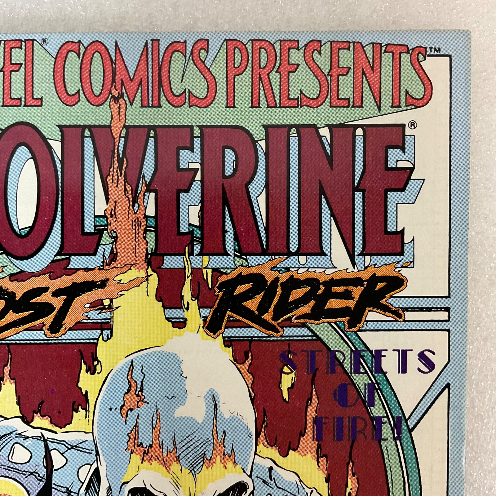 Marvel Comics Presents Wolverine Ghost Rider #69 1991 Streets of Fire Crossover - Image 7