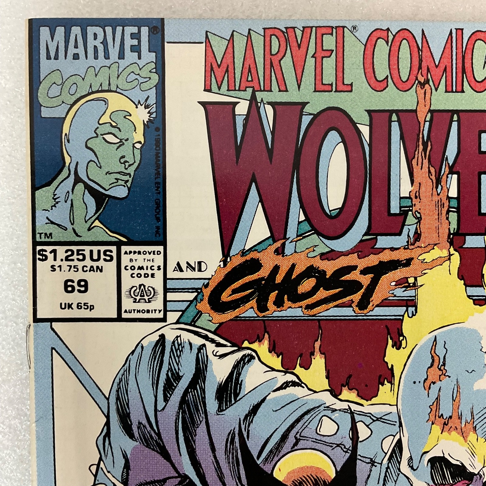 Marvel Comics Presents Wolverine Ghost Rider #69 1991 Streets of Fire Crossover - Image 6