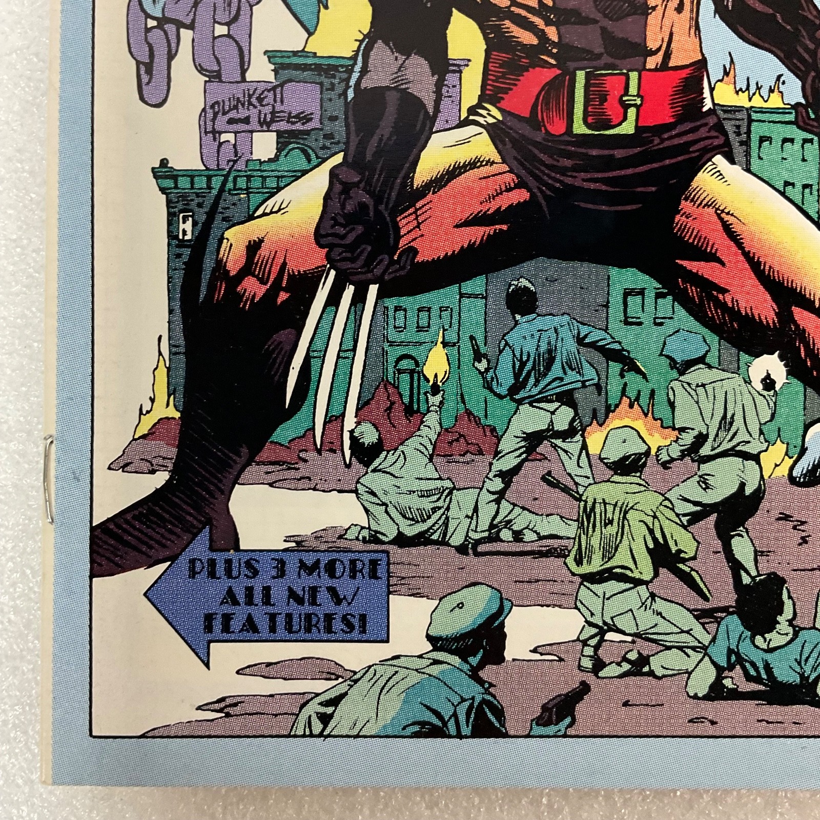Marvel Comics Presents Wolverine Ghost Rider #69 1991 Streets of Fire Crossover - Image 9