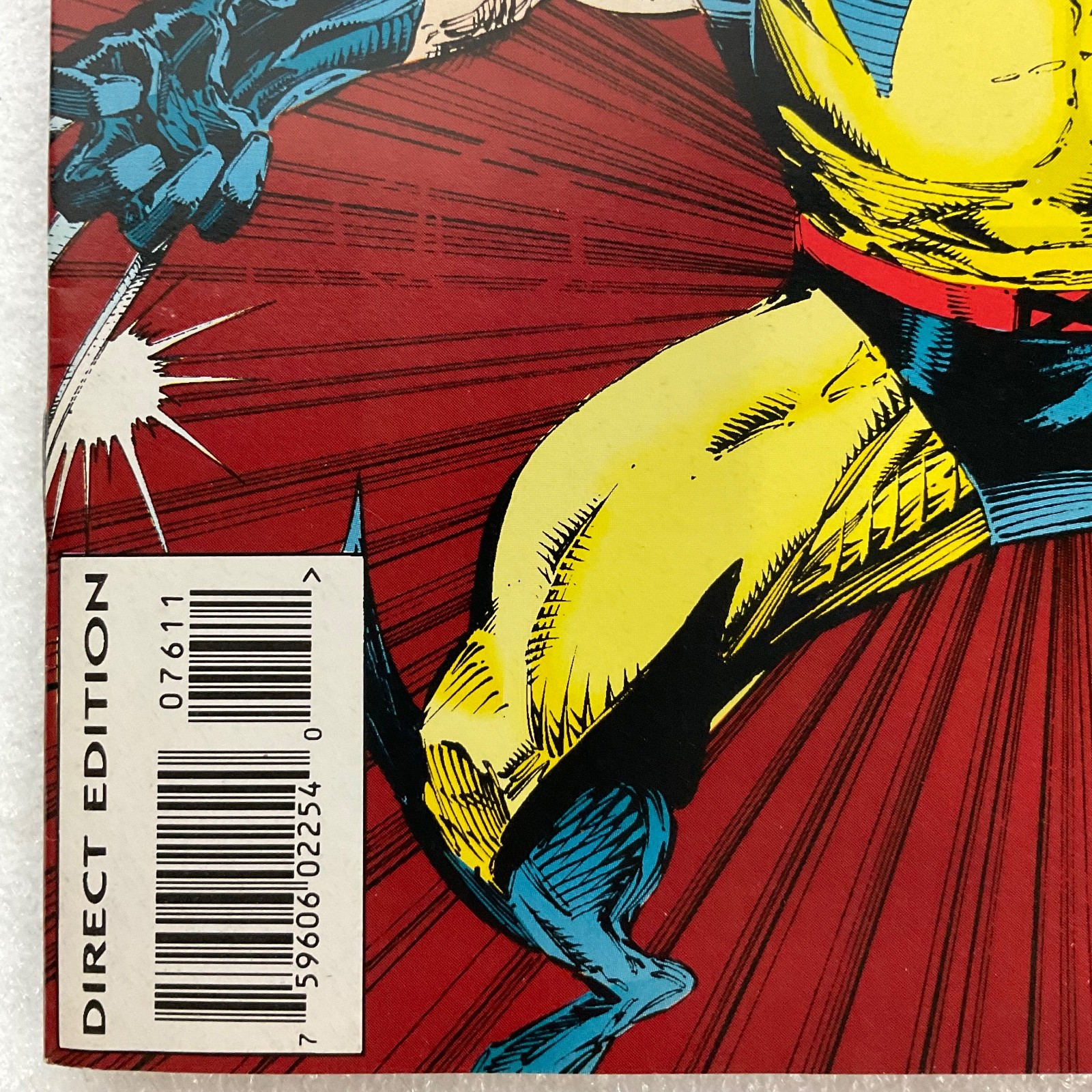 Wolverine #76 Dec 1993 Marvel Comic Direct Edition Sabretooth Battle Cover - Image 8