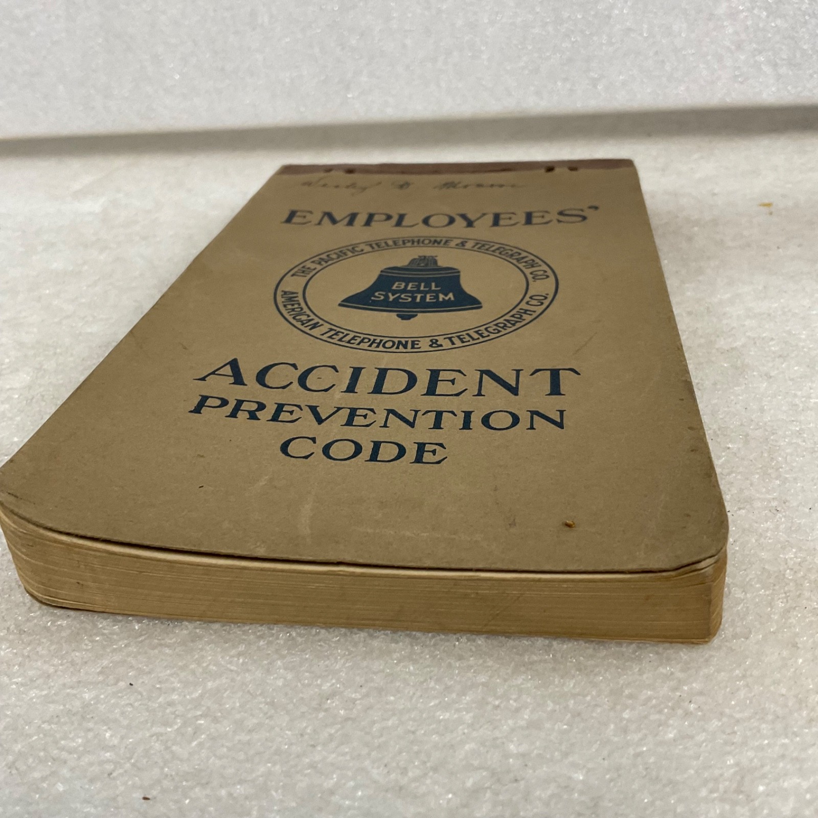 1929 Bell System Employees Accident Prevention Code Pacific Telephone 7 in - Image 3