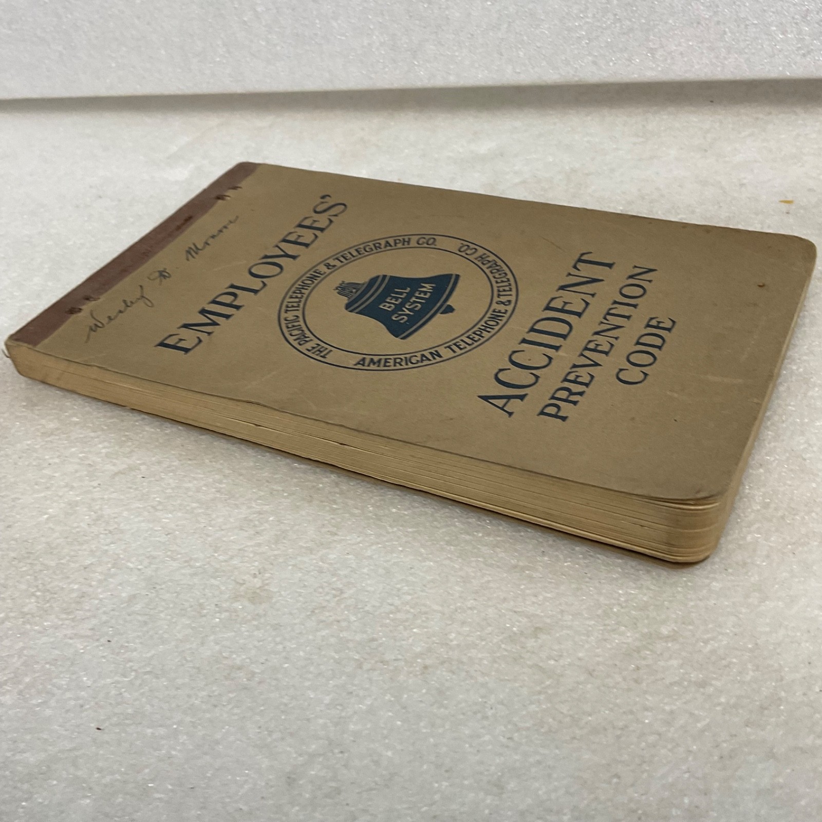 1929 Bell System Employees Accident Prevention Code Pacific Telephone 7 in - Image 5