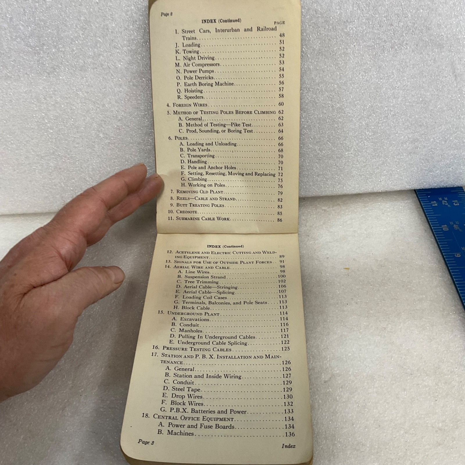 1929 Bell System Employees Accident Prevention Code Pacific Telephone 7 in - Image 8