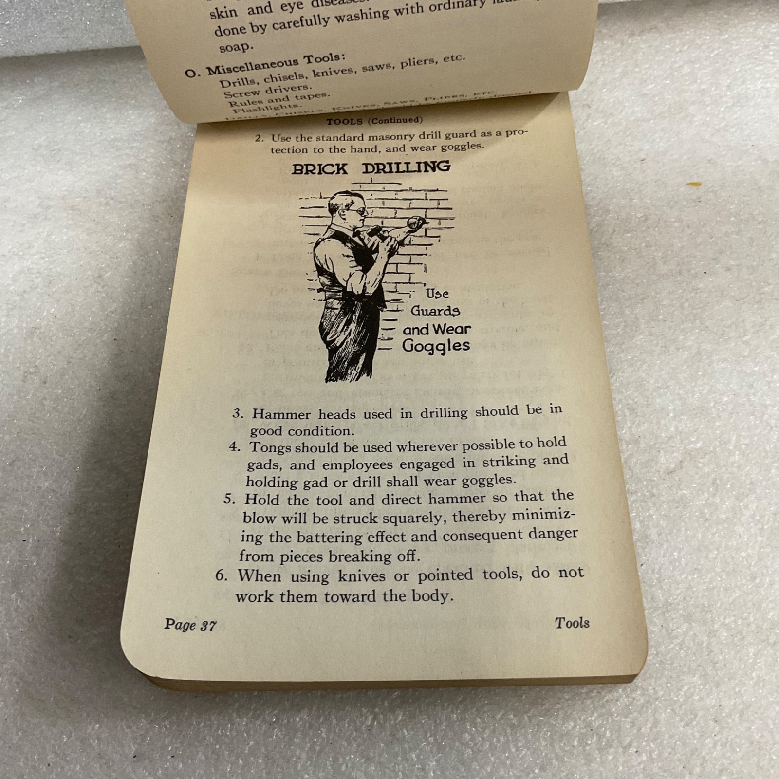 1929 Bell System Employees Accident Prevention Code Pacific Telephone 7 in - Image 13