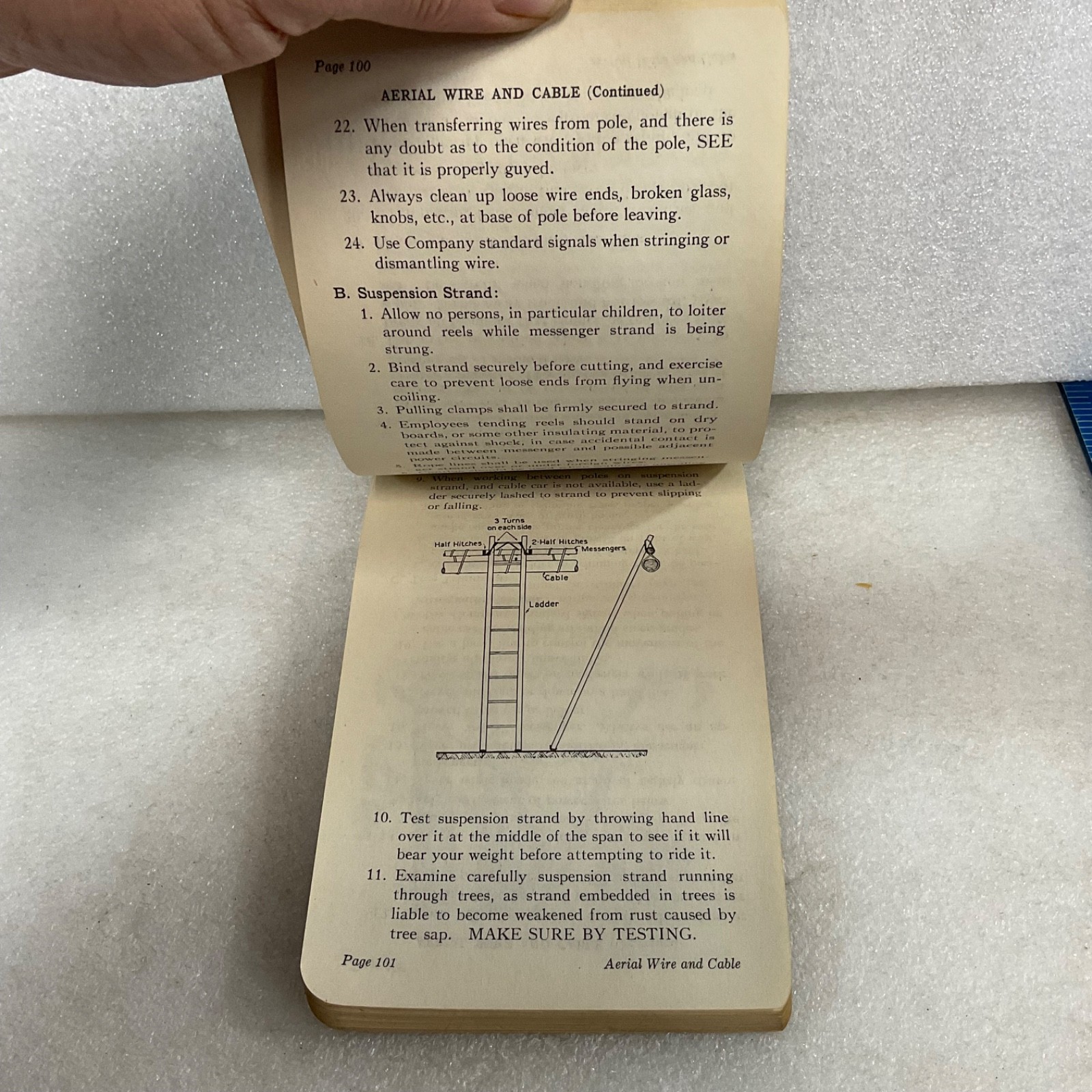 1929 Bell System Employees Accident Prevention Code Pacific Telephone 7 in - Image 14