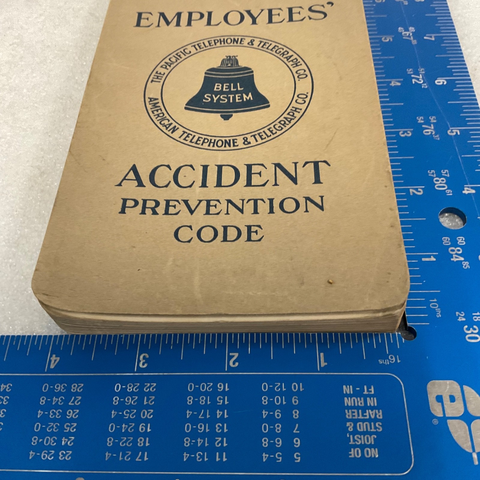 1929 Bell System Employees Accident Prevention Code Pacific Telephone 7 in - Image 17