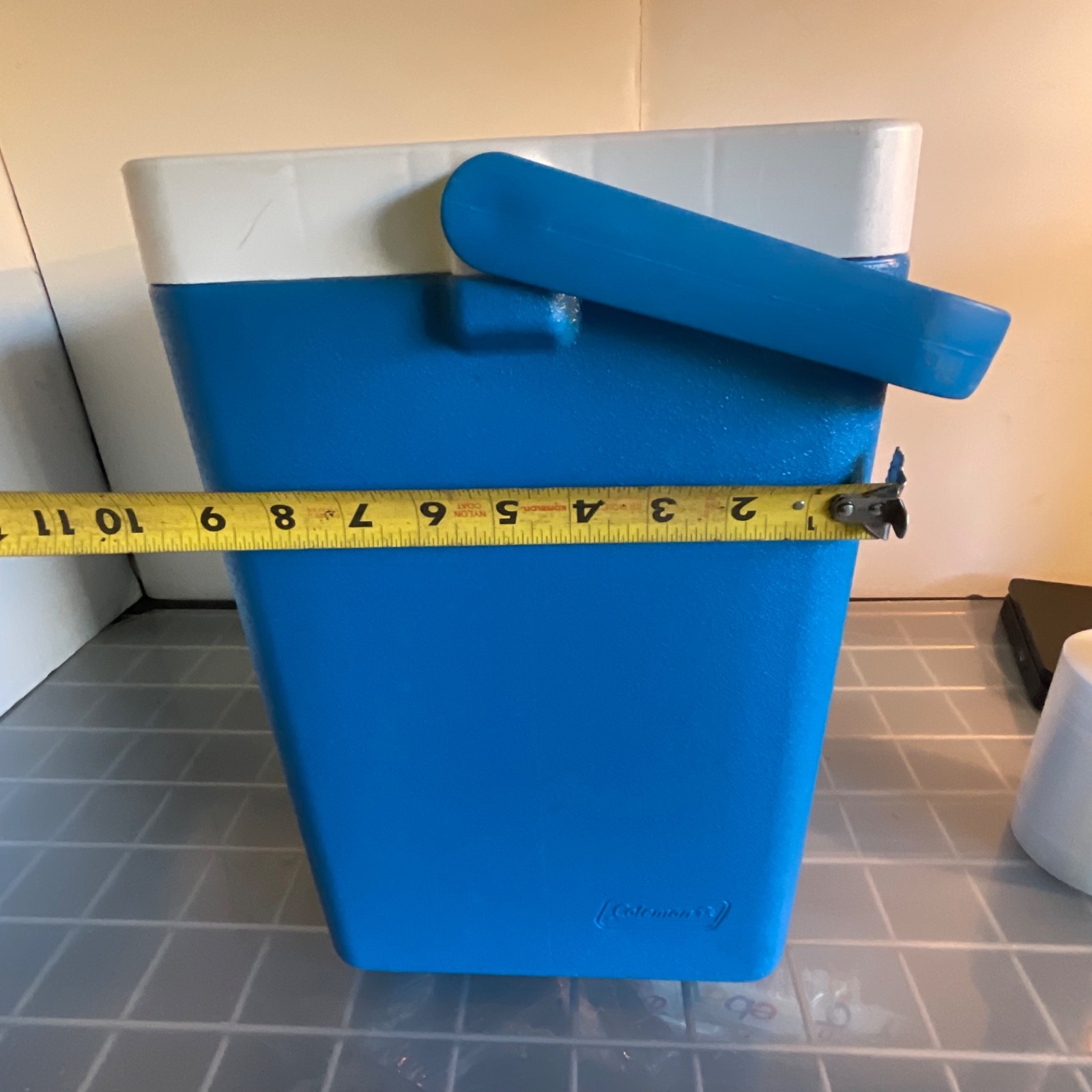 Coleman Party Stacker 20-Can Cooler Model 6224 Blue White 15 in - Image 12