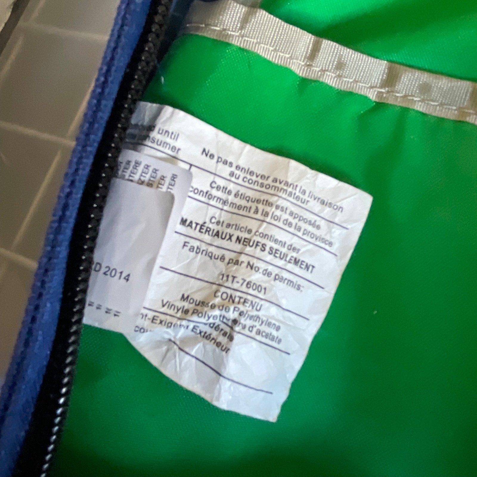 Dakine Backpack Blue Green Gray 17 in Padded Straps Front Pocket - Image 11