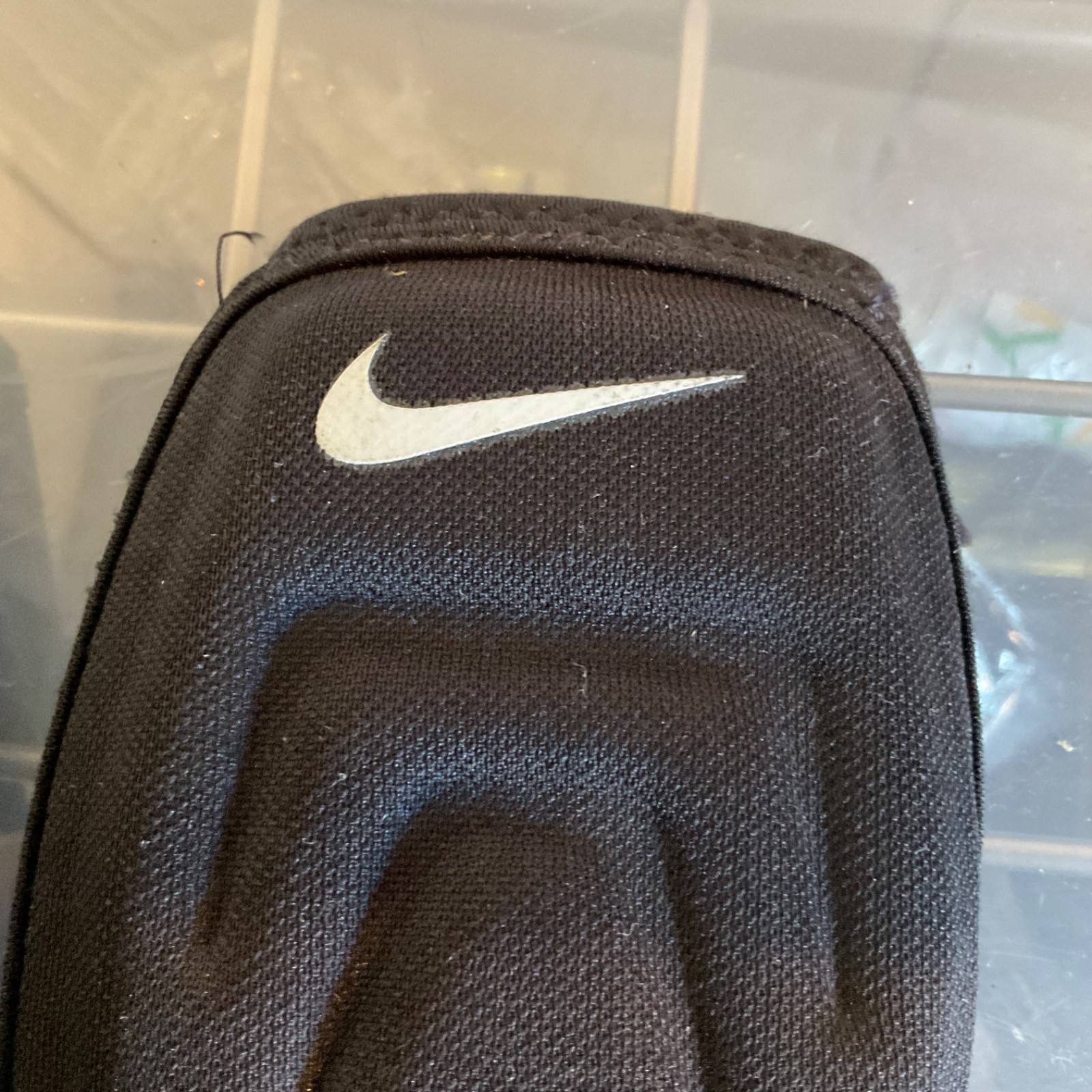Nike Fit Dry Padded Wrist Forearm Guards Black Pair Adjustable - Image 8