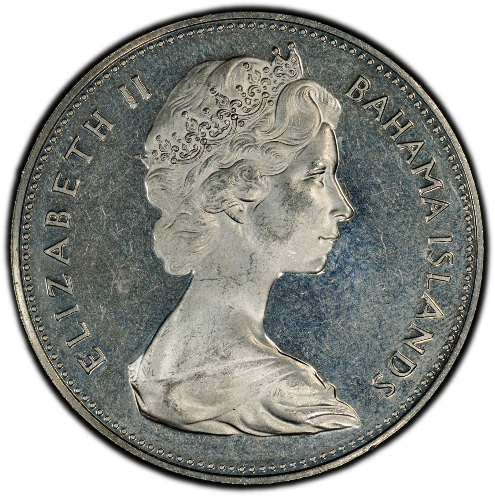 1970 $2 Bahamas Flamingos PCGS PR62CAM Cert#53076087 - Image 2