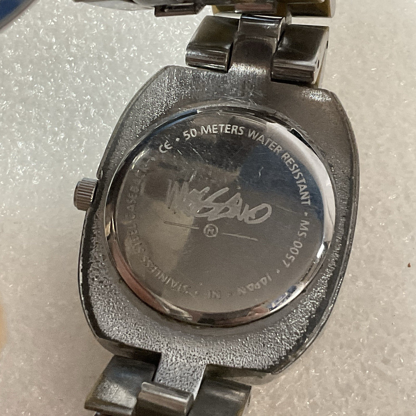 Mossimo Lavender Face Silver Color Stainless Watch - Image 3