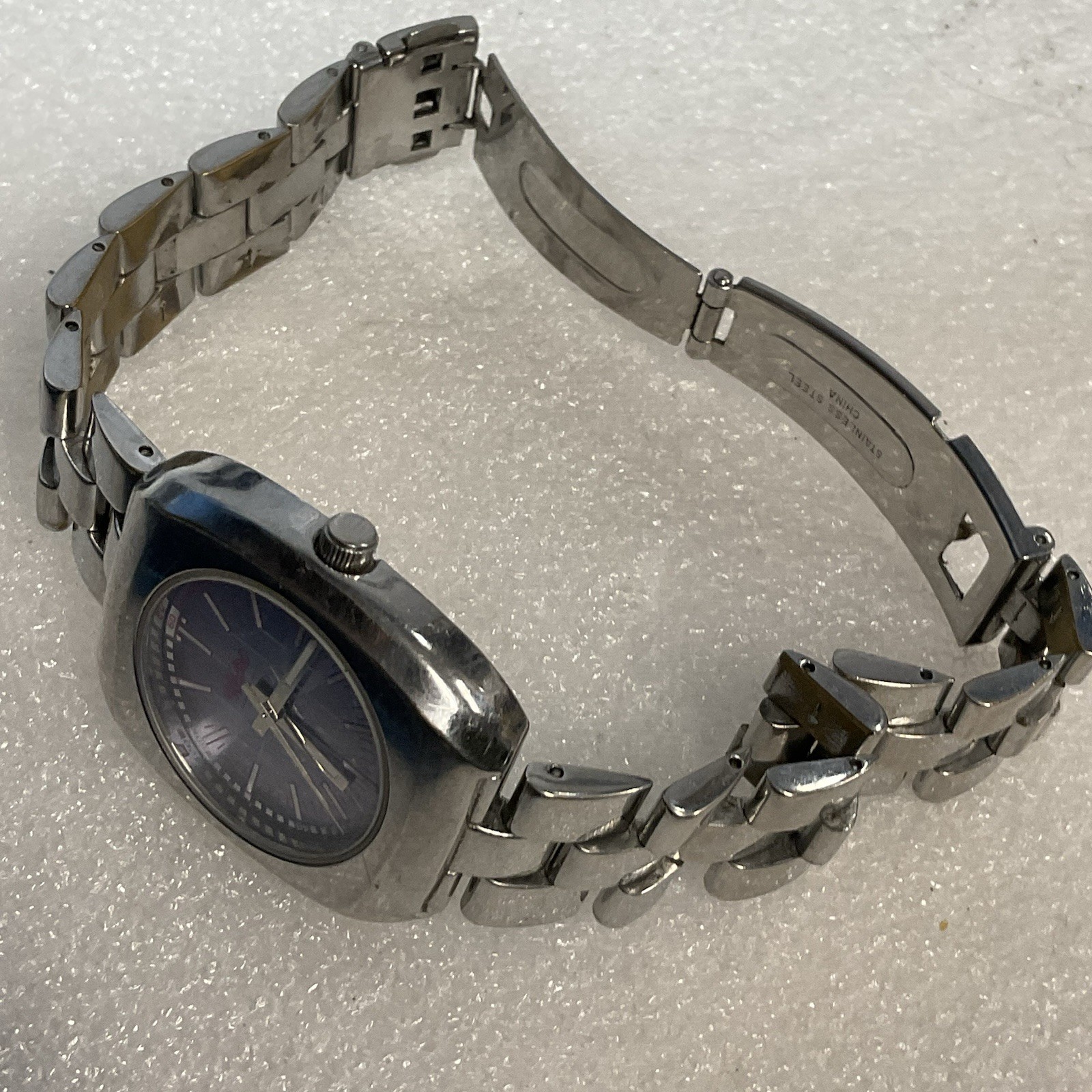Mossimo Lavender Face Silver Color Stainless Watch - Image 6