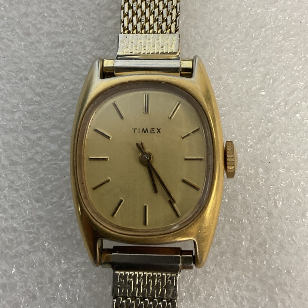 VTG Timex Mechphanic Wind Up Watch For Parts Not Working Great Britain - Image 1