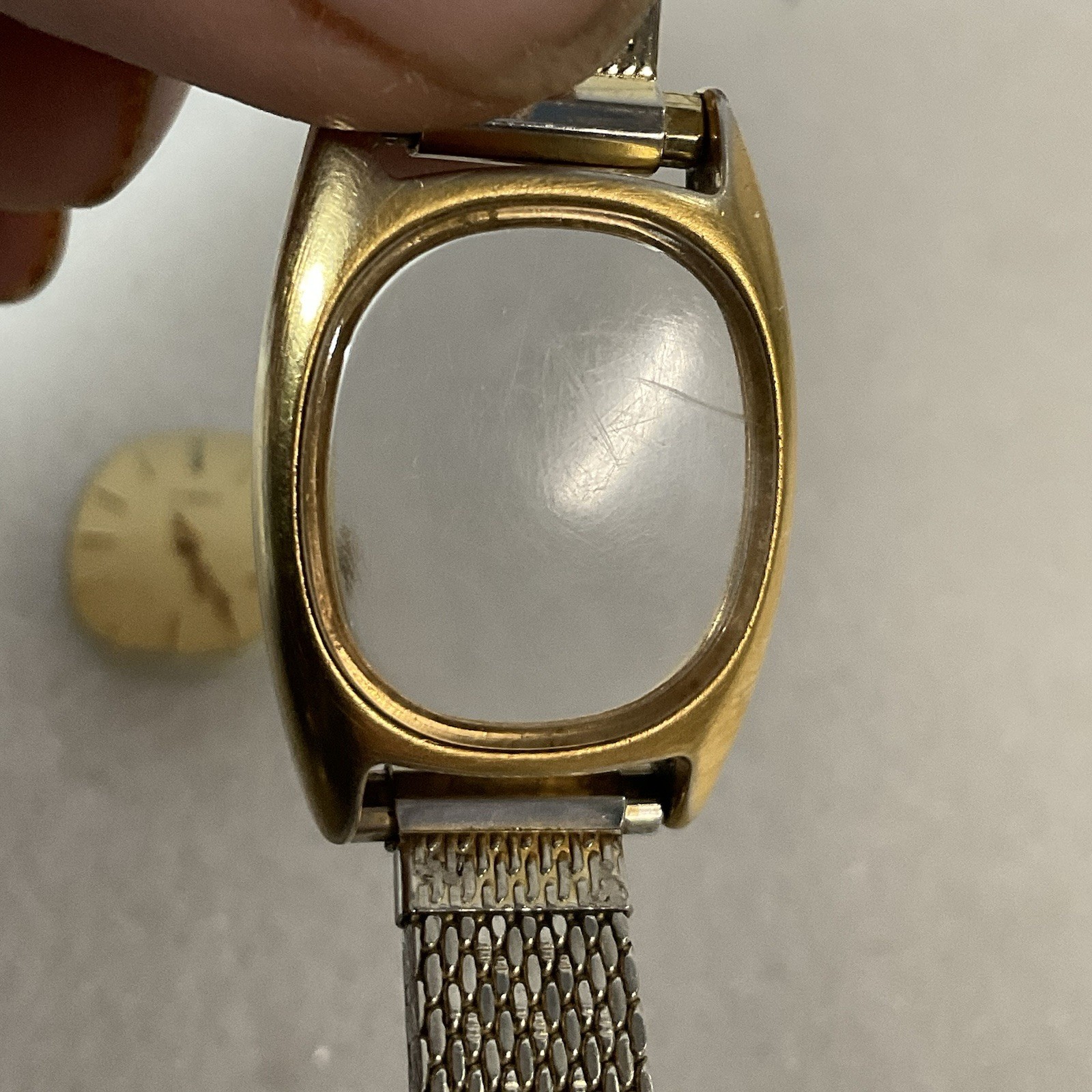 VTG Timex Mechphanic Wind Up Watch For Parts Not Working Great Britain - Image 5