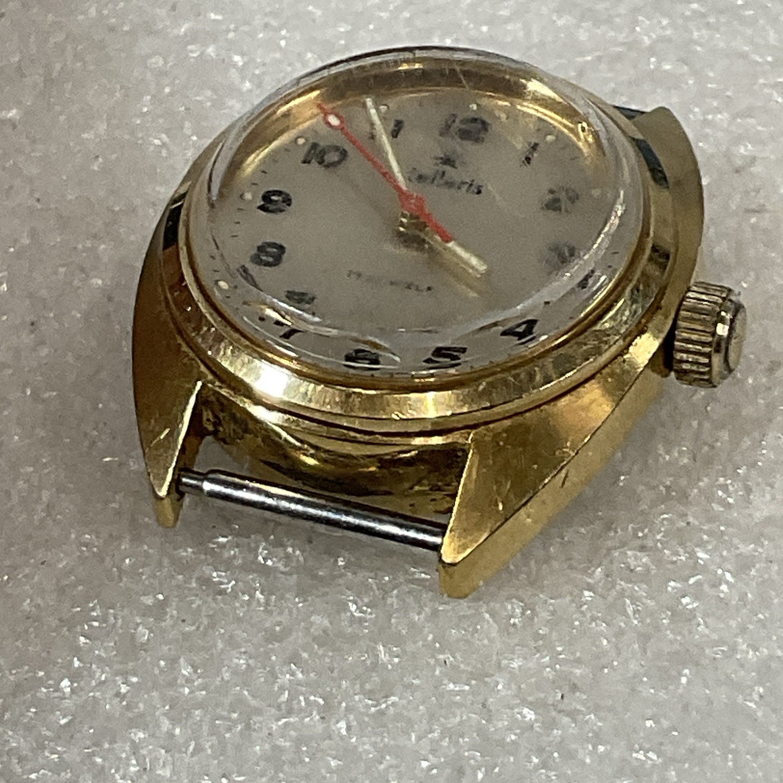 Stellaris 17 Jewels Japan Watch No Band Untested For Parts Not Working - Image 4