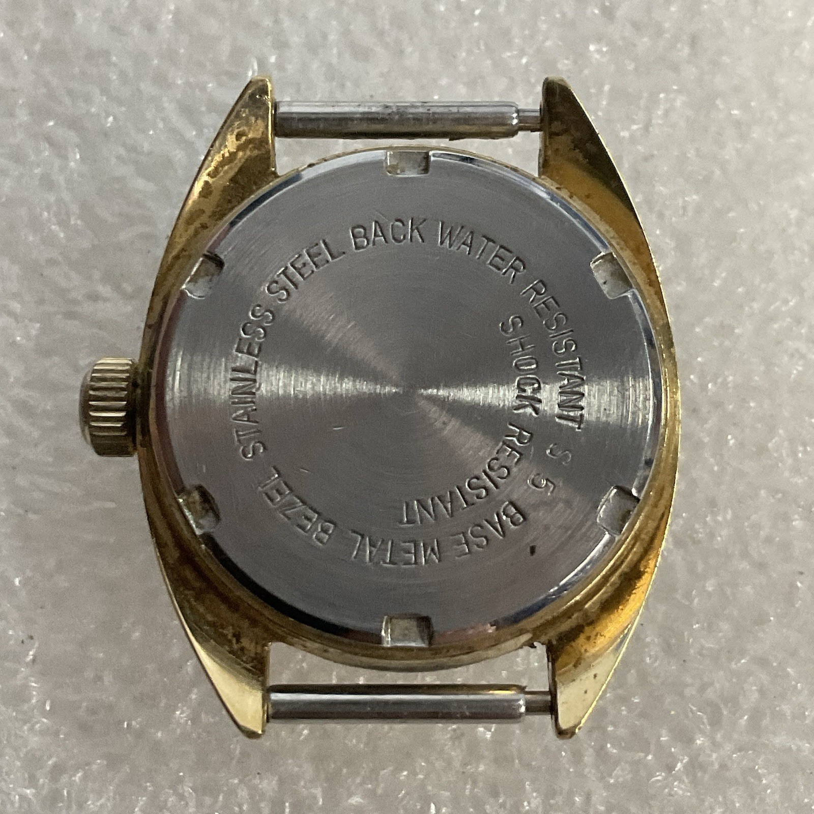 Stellaris 17 Jewels Japan Watch No Band Untested For Parts Not Working - Image 2