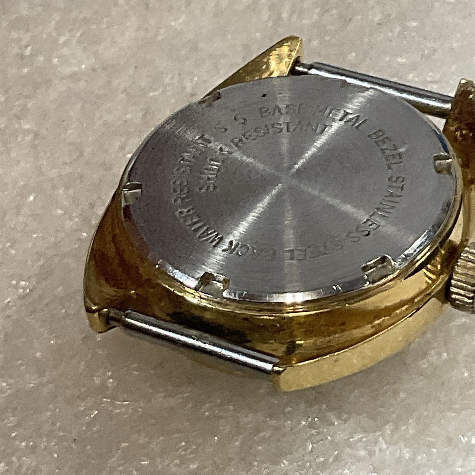 Stellaris 17 Jewels Japan Watch No Band Untested For Parts Not Working - Image 5
