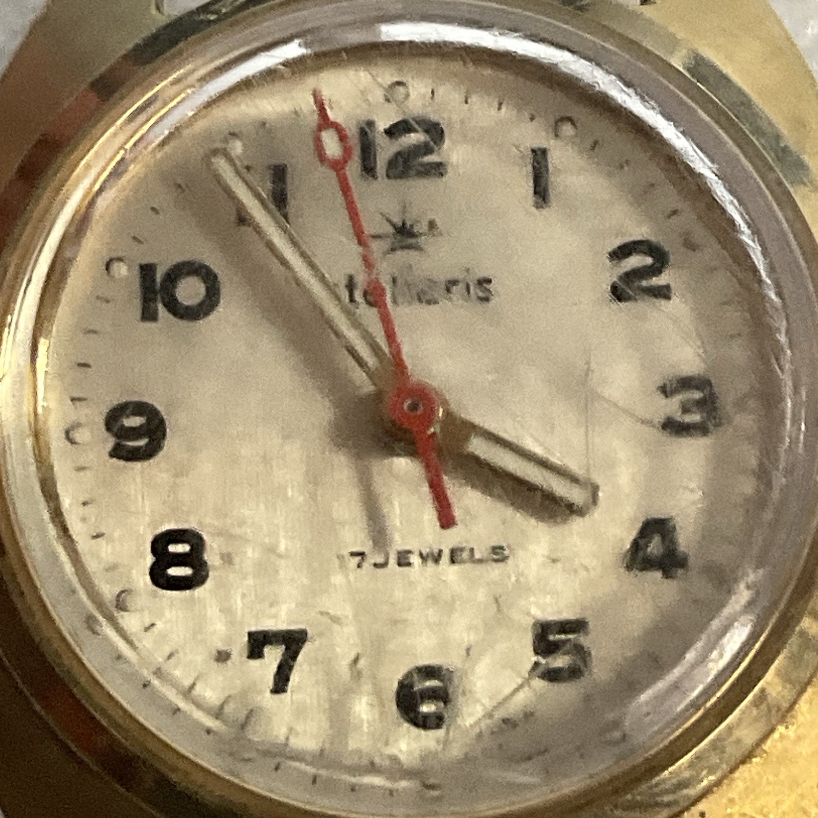 Stellaris 17 Jewels Japan Watch No Band Untested For Parts Not Working - Image 12