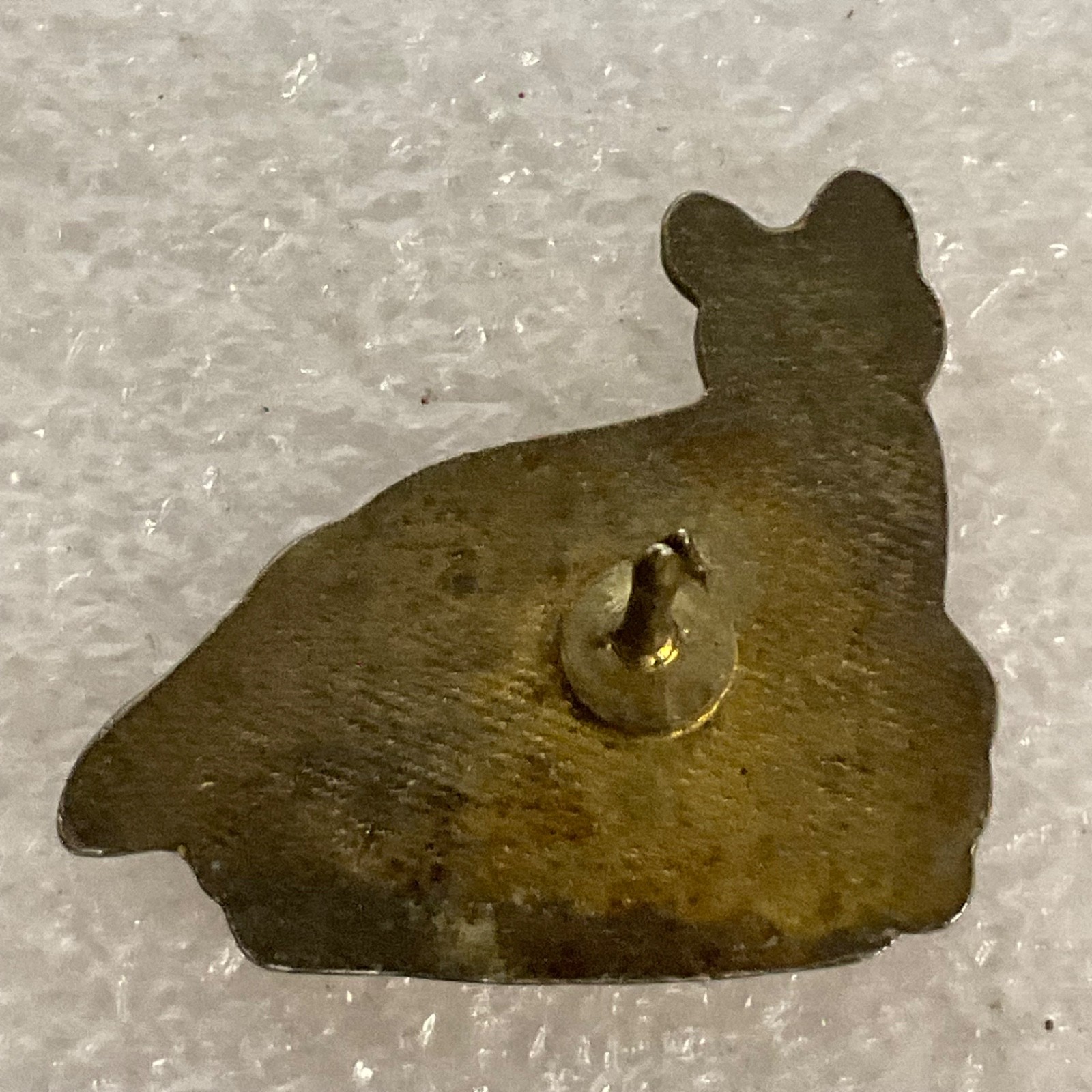Vintage Red Fox Lapel Pin 1in Gold Tone Enamel Animal Design Wildlife Lot - Image 2