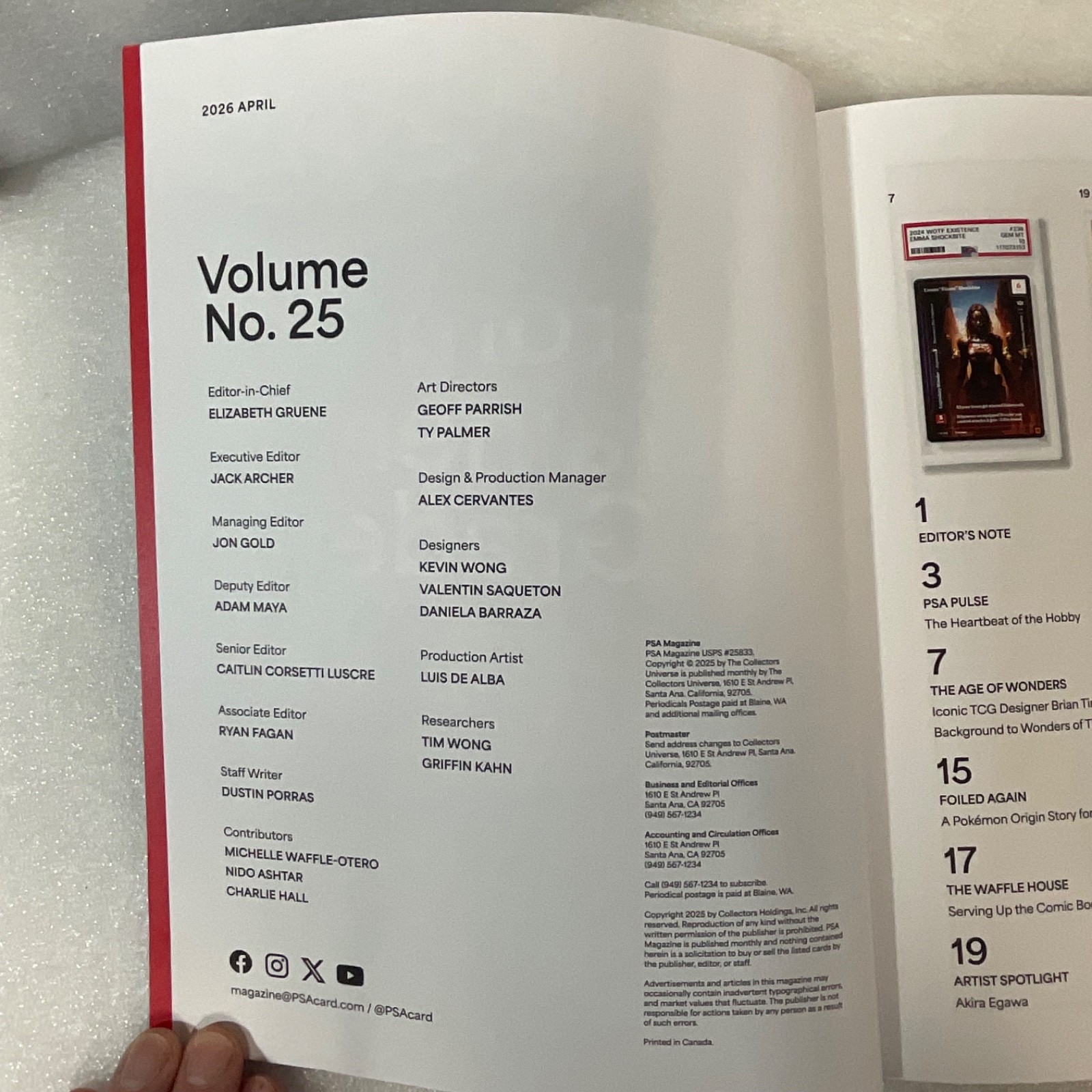 PSA Magazine April 2026 Vol 25 Han Solo Star Wars Single Issue - Image 9