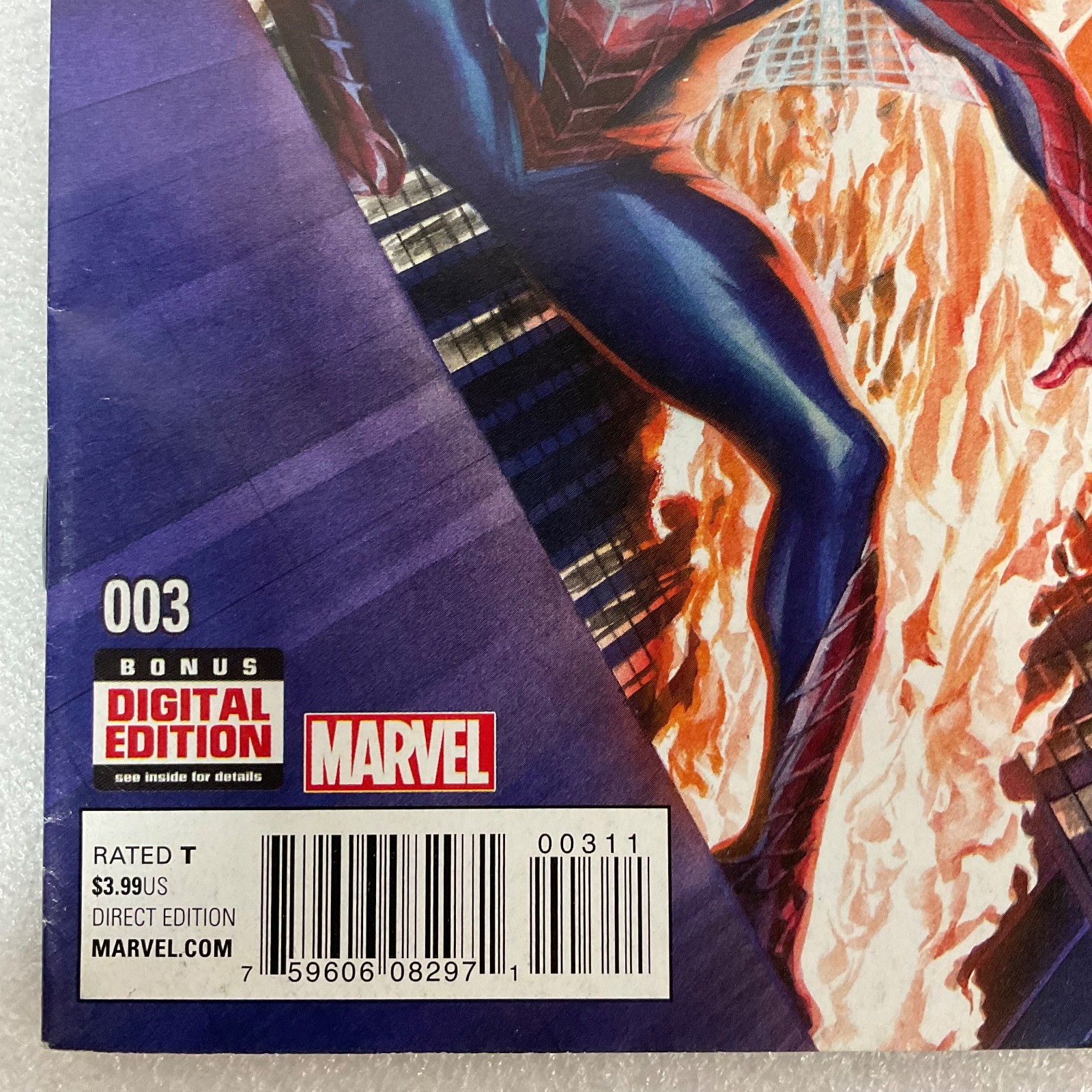 Amazing Spider-Man #3 2016 Marvel Comic Alex Ross Cover - Image 8