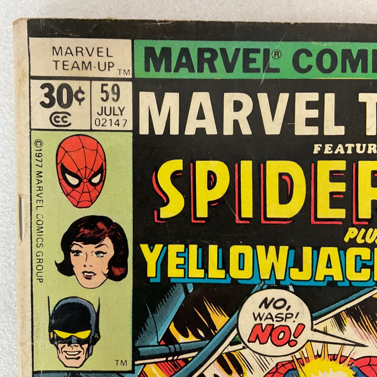 Marvel Team-Up #59 1977 Spider-Man Yellowjacket Wasp Bronze Age Comic - Image 5