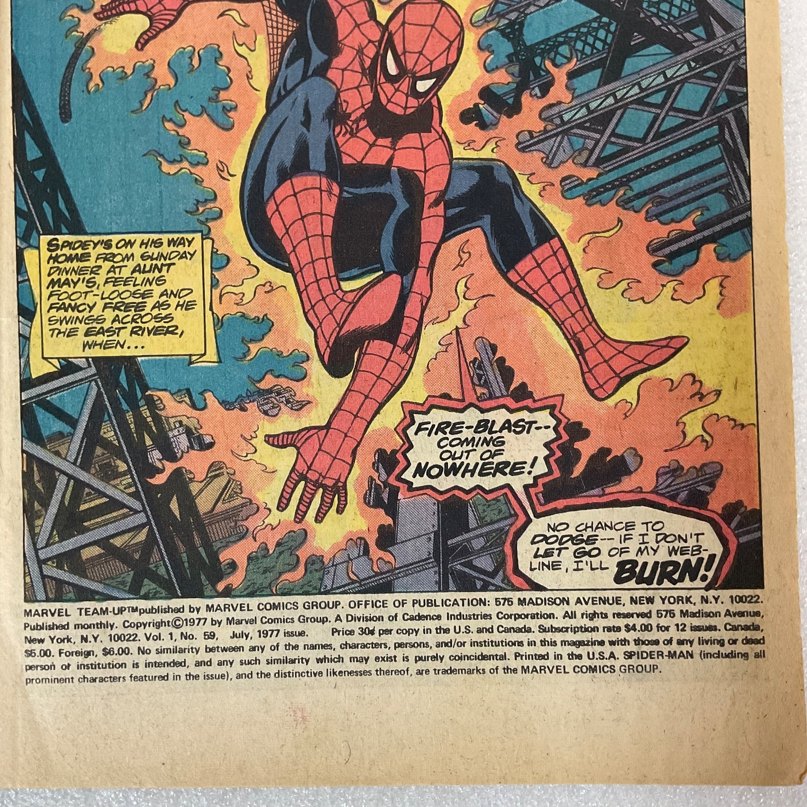 Marvel Team-Up #59 1977 Spider-Man Yellowjacket Wasp Bronze Age Comic - Image 4