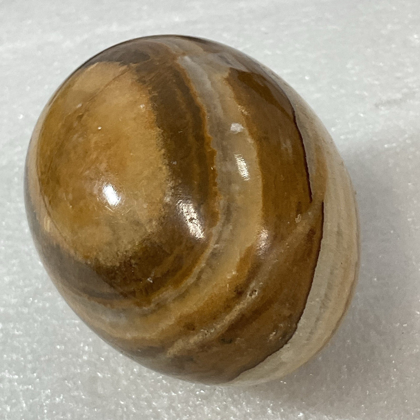 Polished Stone 3” Egg Decoration Paperweight - Image 5