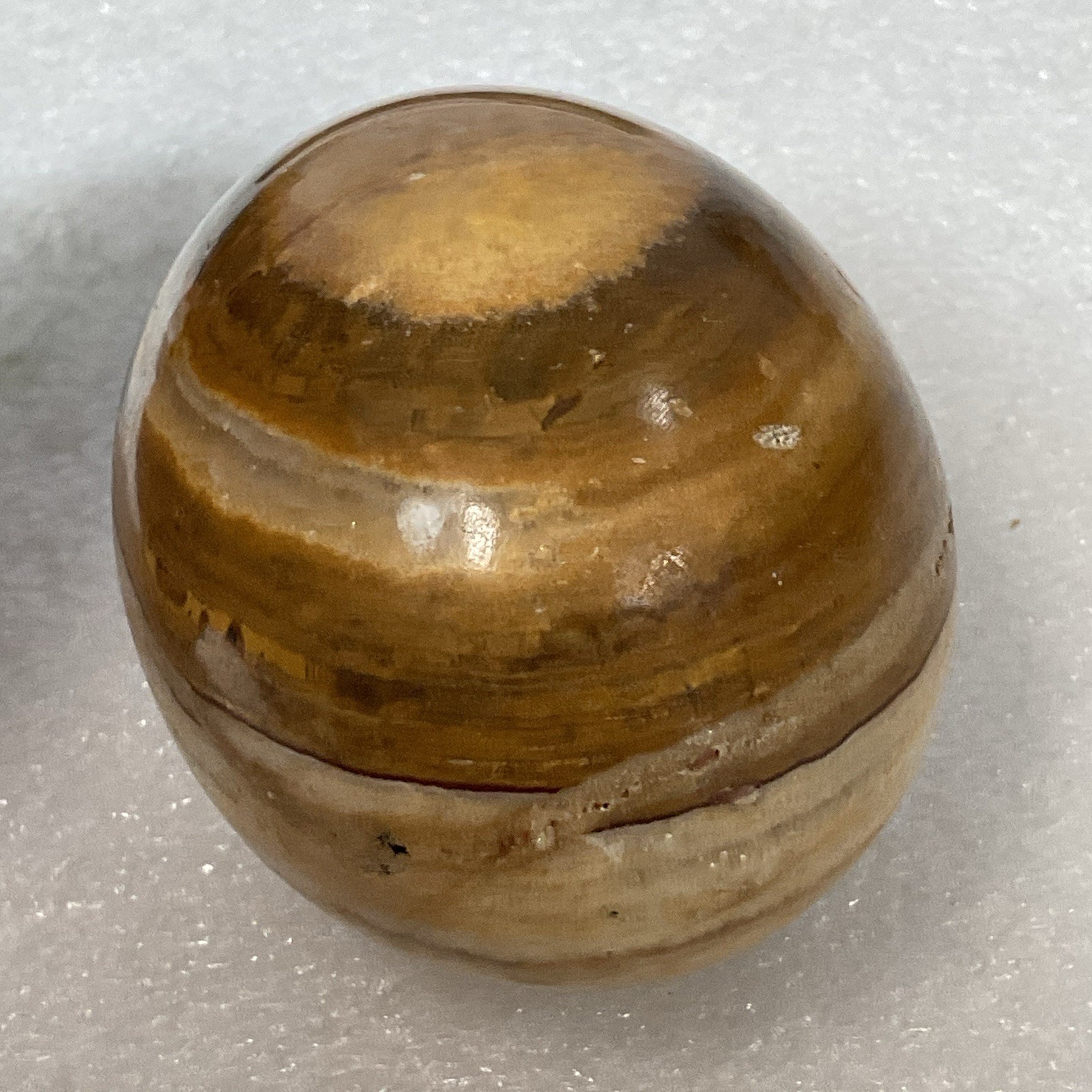Polished Stone 3” Egg Decoration Paperweight - Image 6
