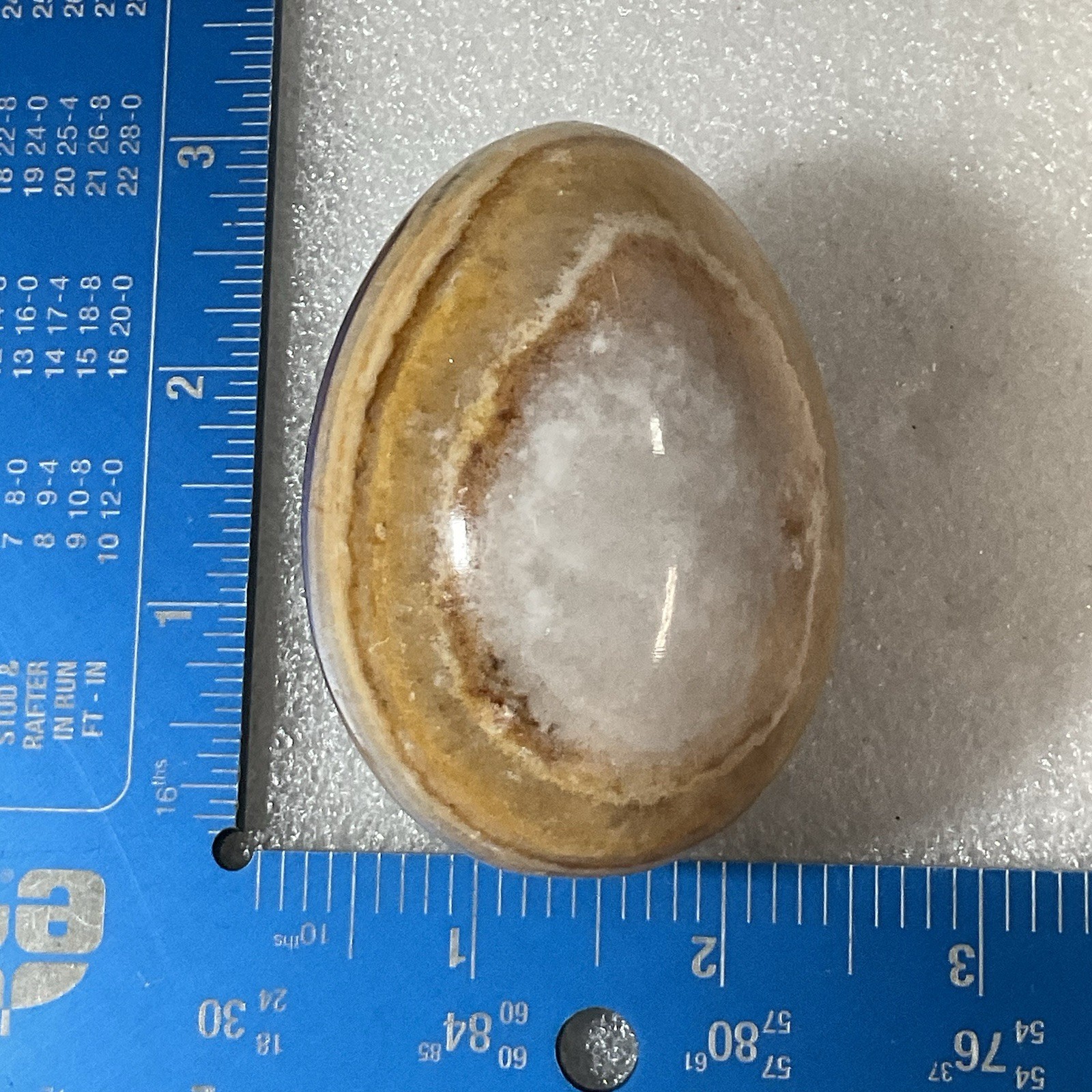 Polished Stone 3” Egg Decoration Paperweight - Image 7