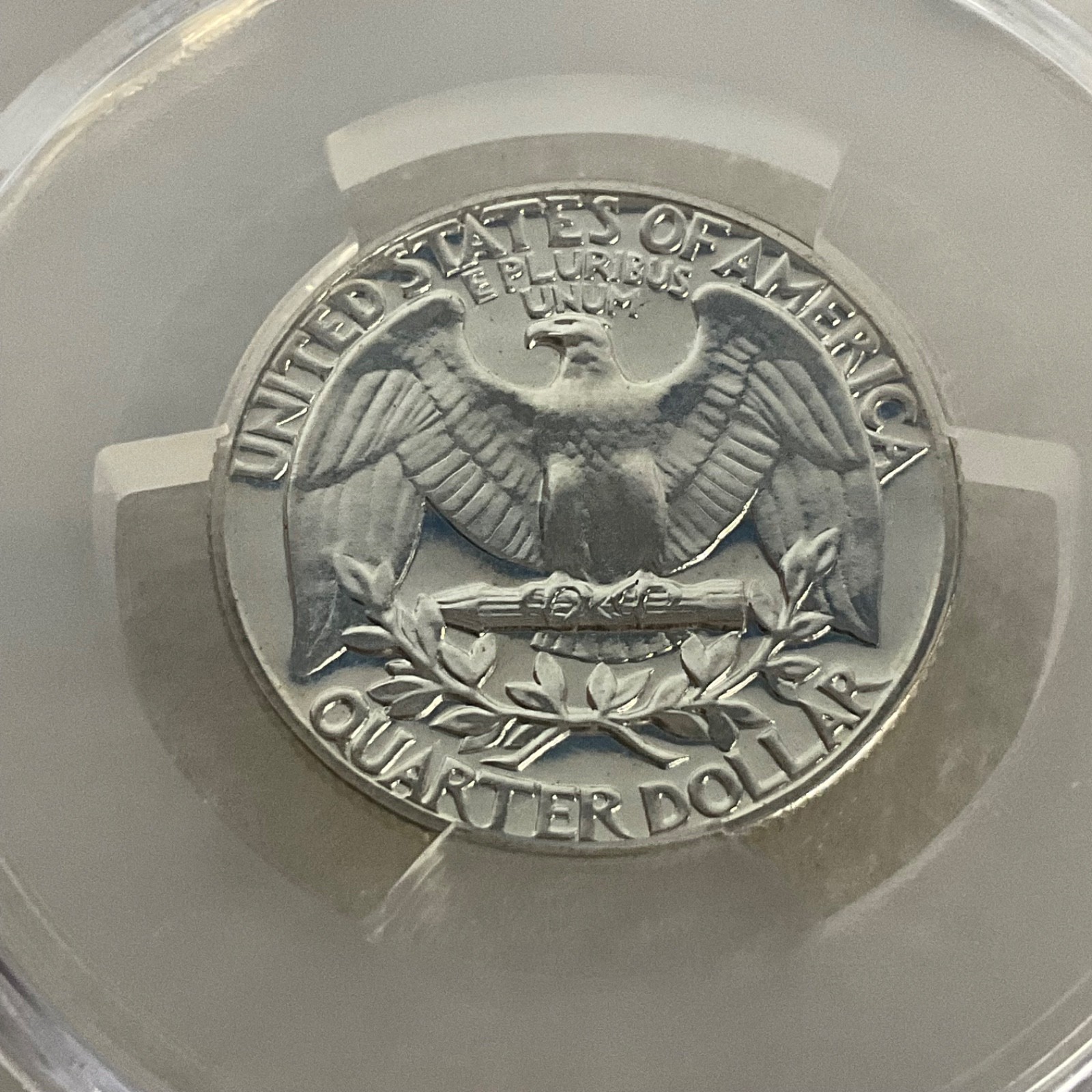 1962 25C United States Washington Quarter PCGS PR66 Gold Shield Cert#53505439 - Image 10