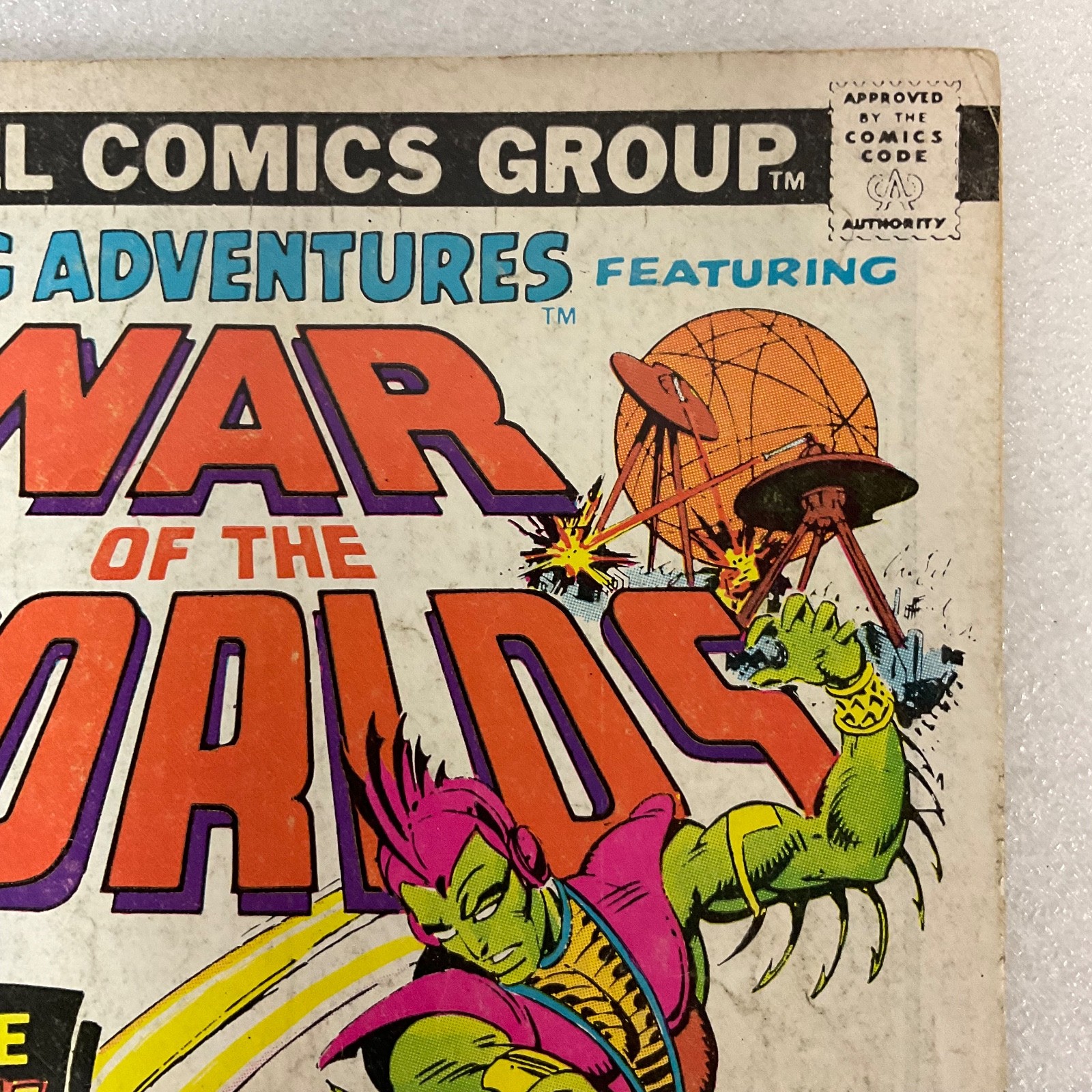 Amazing Adventures #35 War of the Worlds Killraven Marvel 1976 Comic - Image 6