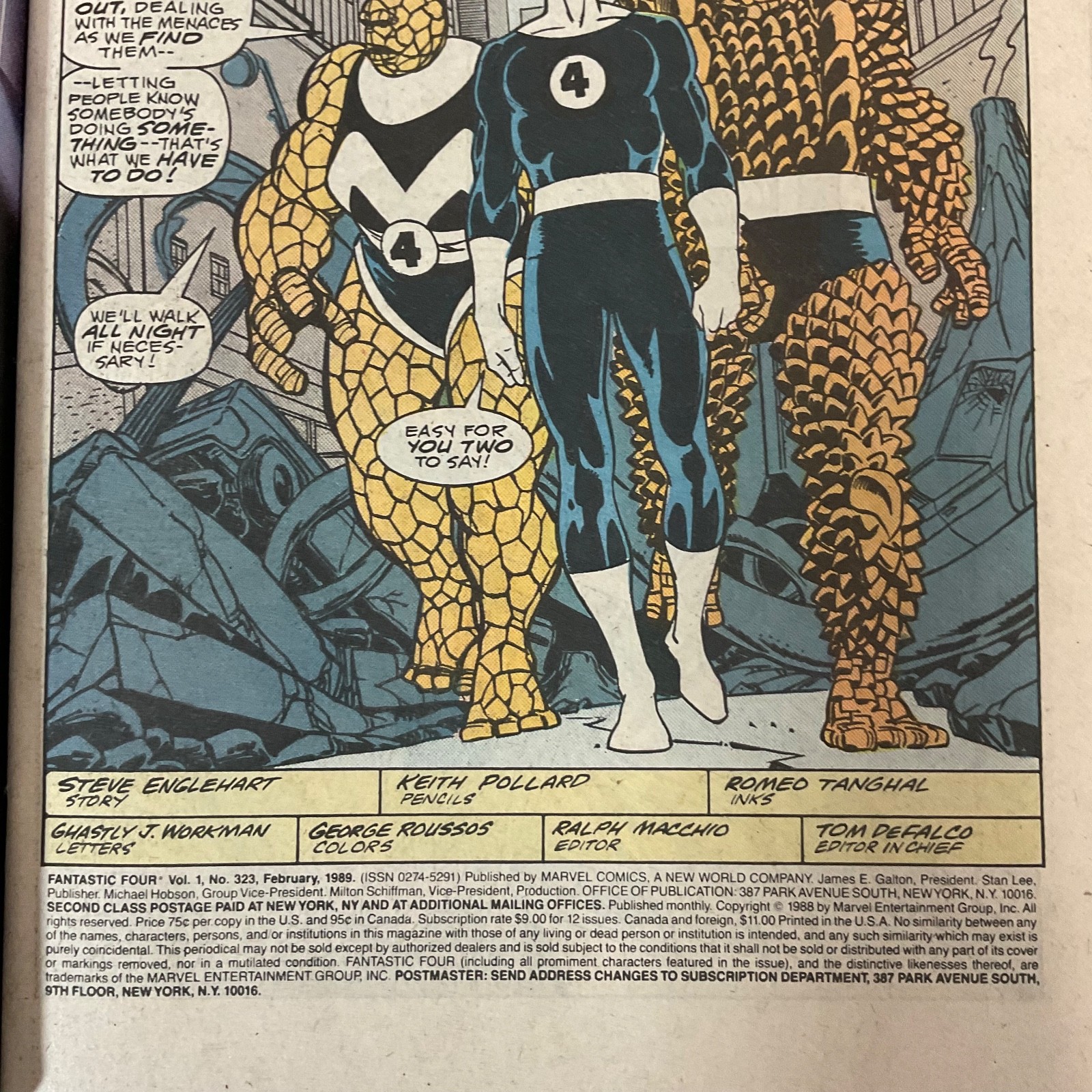 Fantastic Four #322 Marvel Inferno Tie-In Human Torch vs Graviton - Image 4