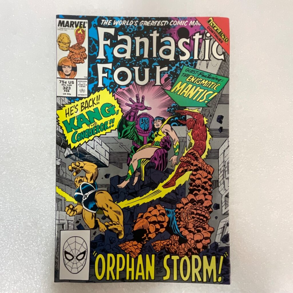 Fantastic Four #322 Jan 1989 Marvel Copper Age Superhero Comic - Image 1