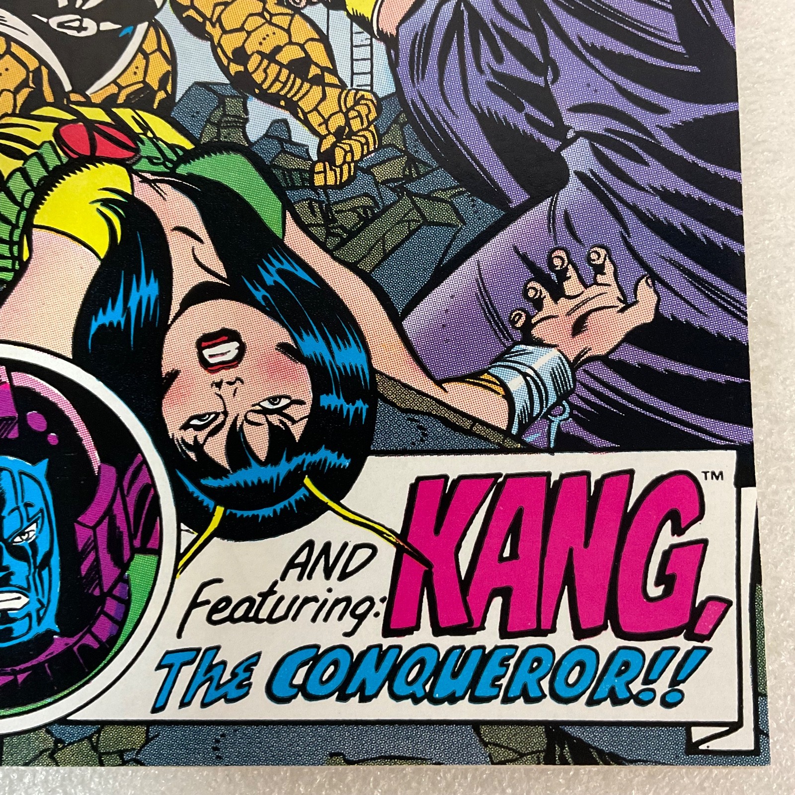 Fantastic Four #324 Mantis Must Die Kang 1989 Marvel Comic 10.25in - Image 5