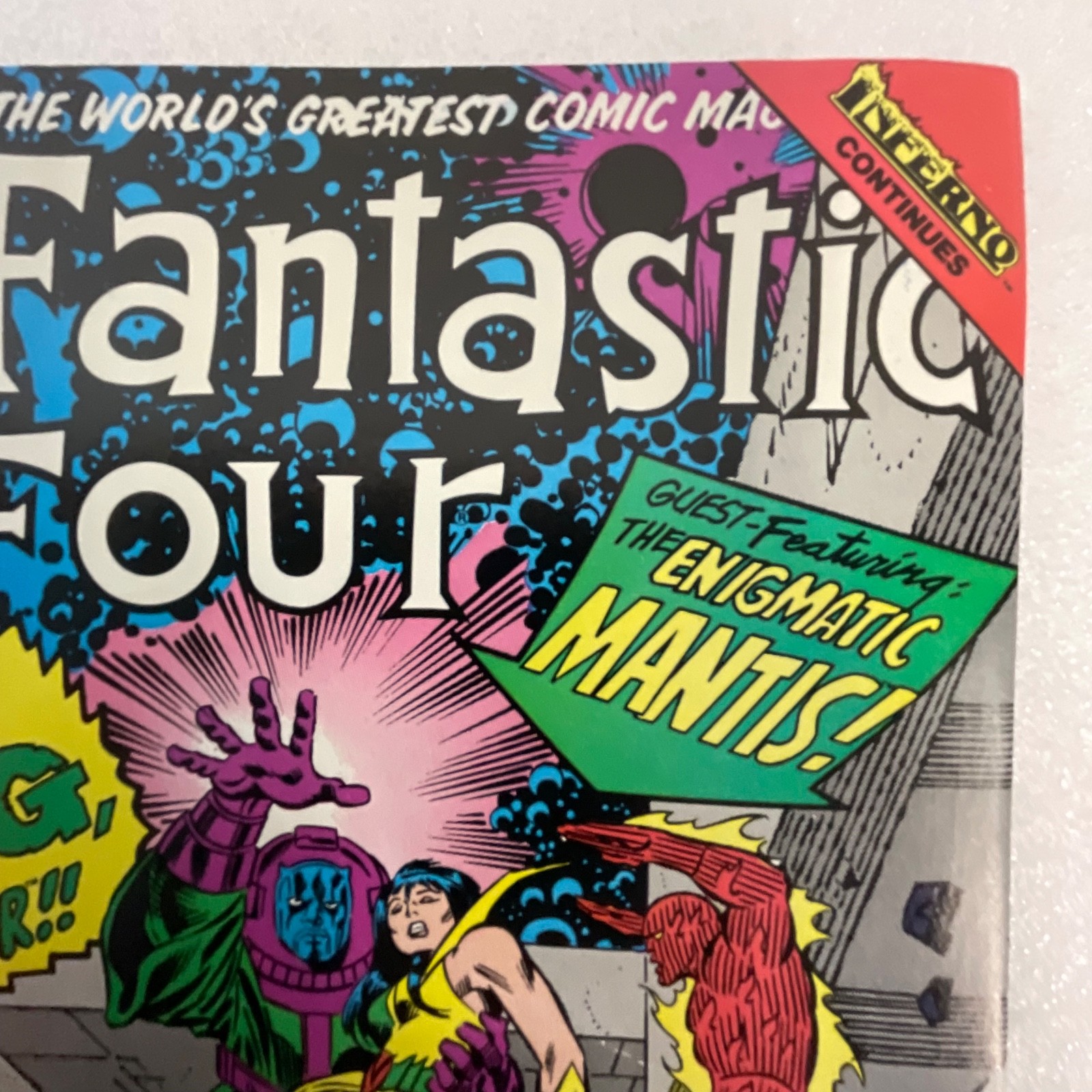 Fantastic Four #322 Jan 1989 Marvel Copper Age Superhero Comic - Image 6