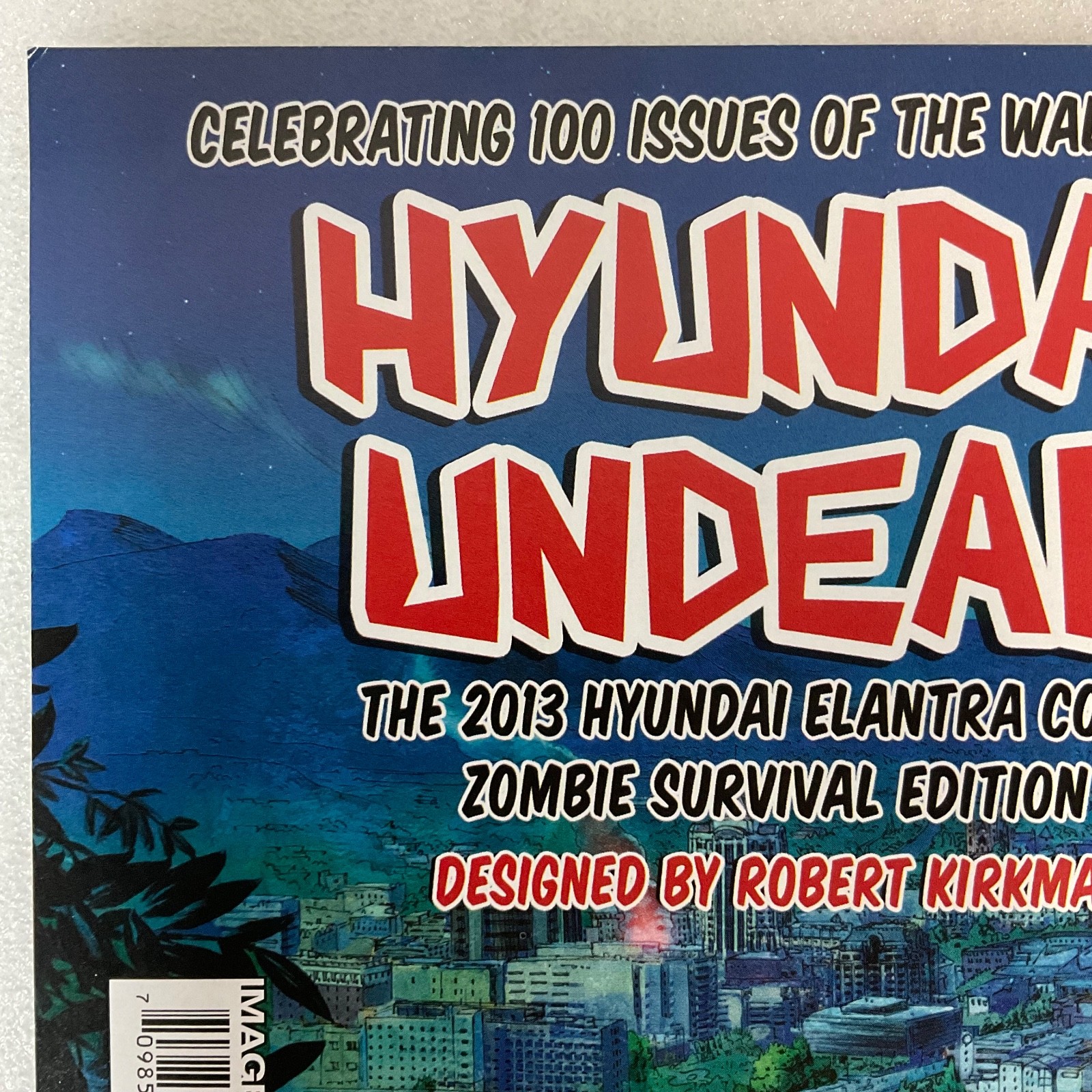 The Walking Dead #100 2012 Image Comic Hyundai Undead Variant - Image 9