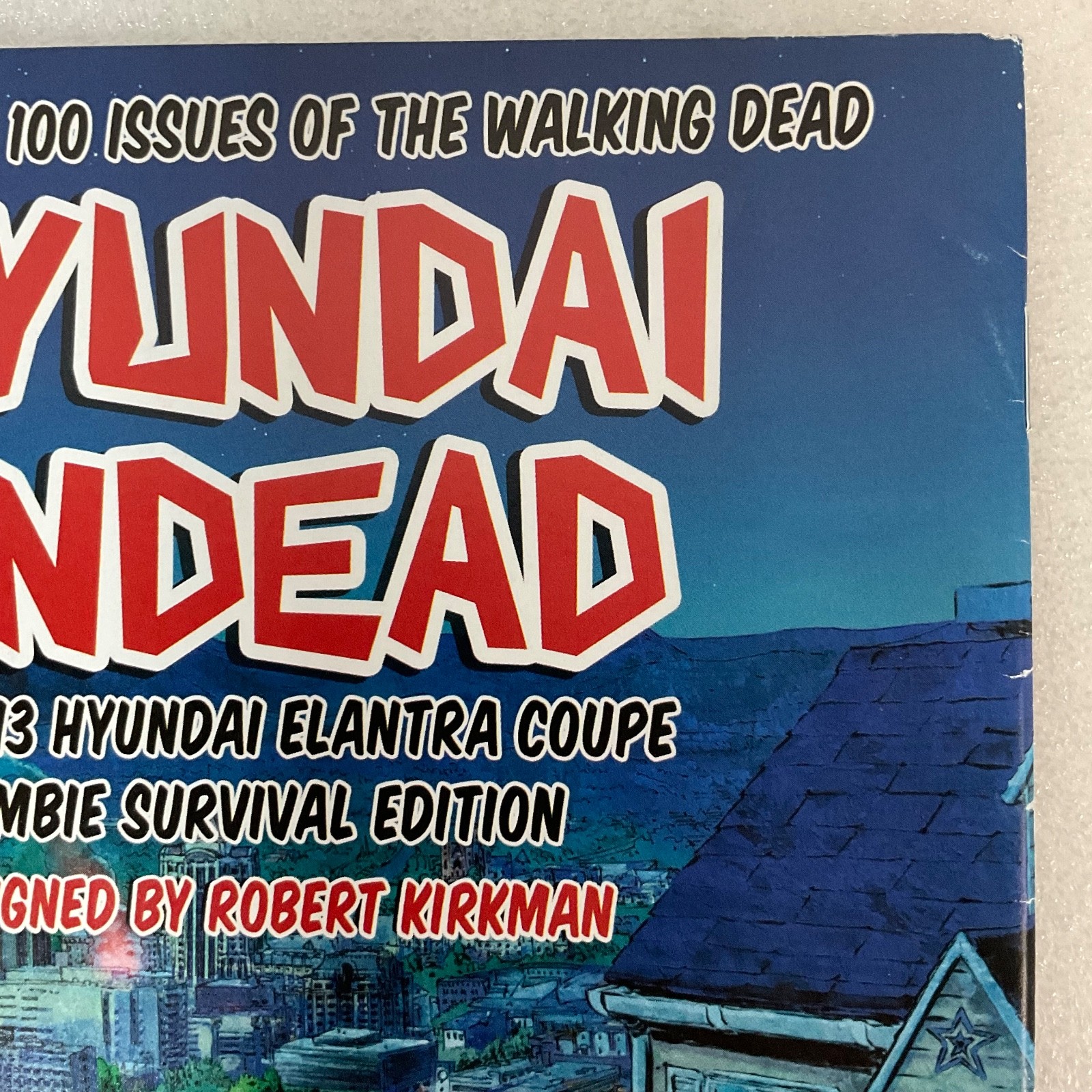 The Walking Dead #100 2012 Image Comic Hyundai Undead Variant - Image 10