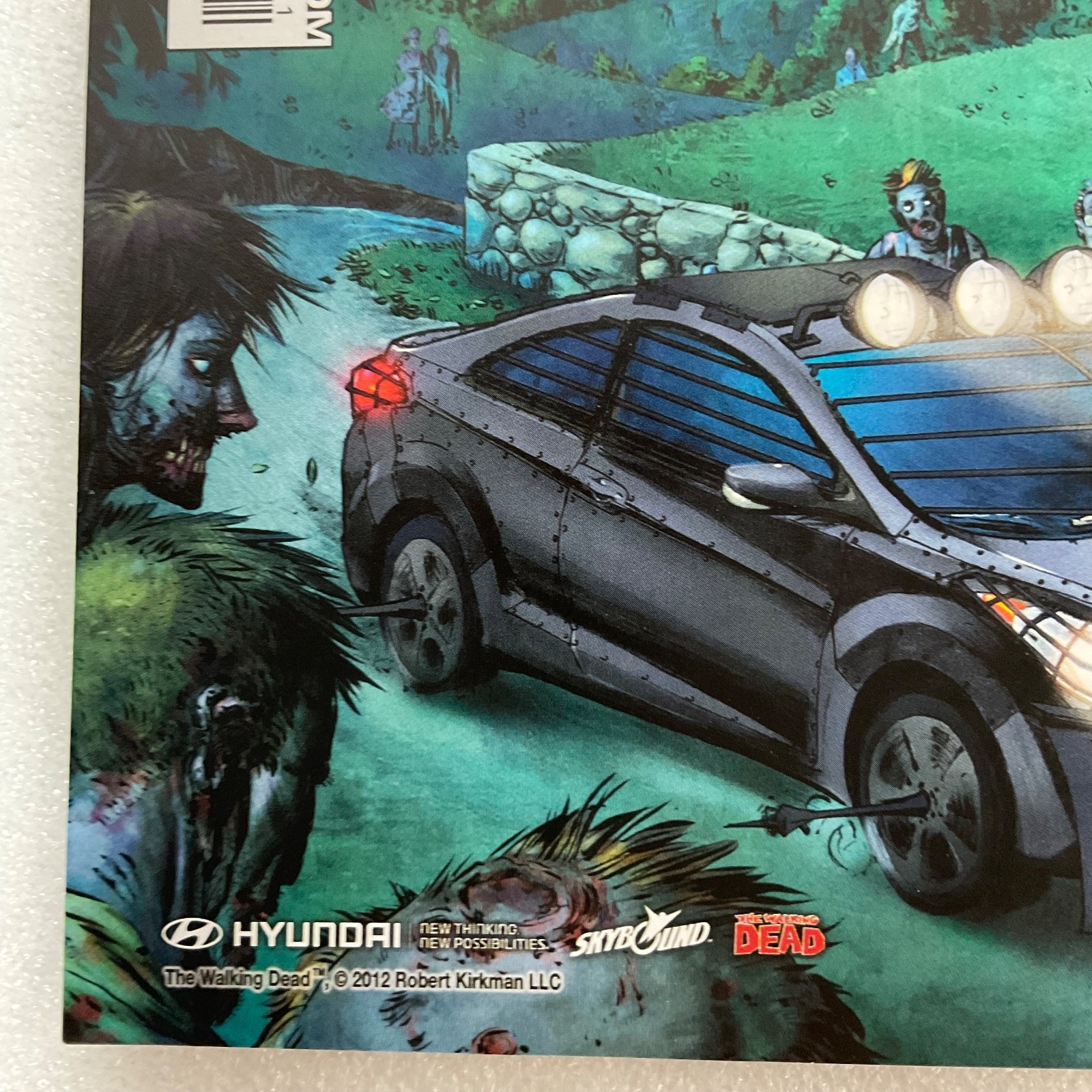 The Walking Dead #100 2012 Image Comic Hyundai Undead Variant - Image 12