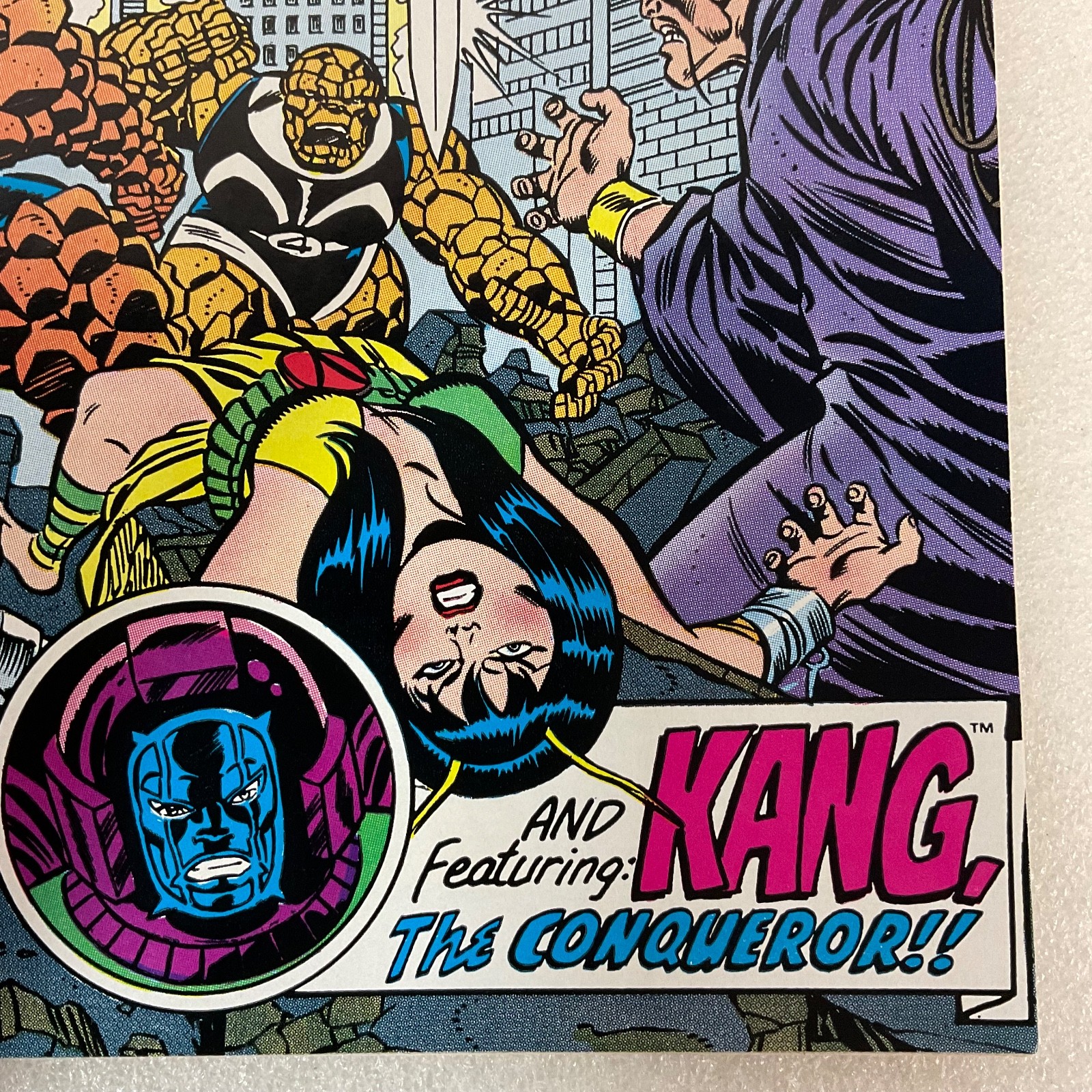 Fantastic Four #324 1989 Marvel Comic Kang Appearance Copper Age 10.25in - Image 7