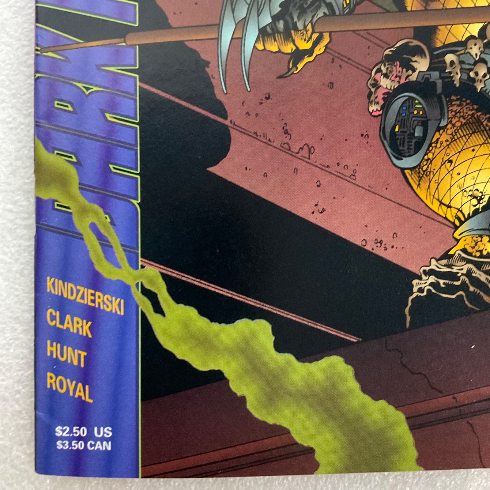 Agents of LAW #6 1995 Dark Horse Comic Predator Crossover - Image 7
